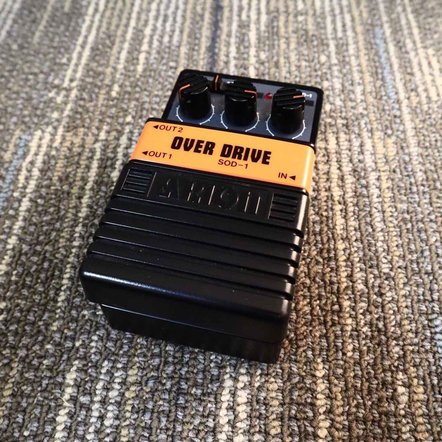 Arion SOD-1 Stereo Overdrive 1980s Grey w/ Orig Box MIJ
