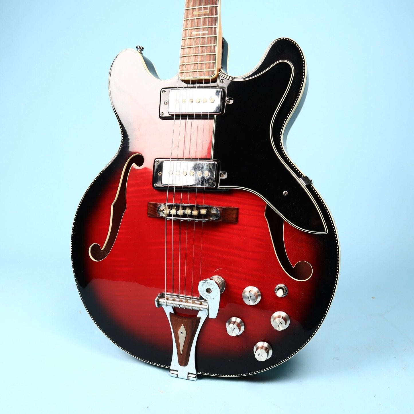 Realistic Univox Matsumoku 335 Hollow body Electric Guitar