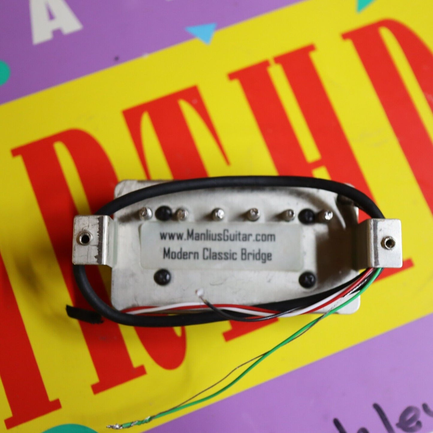 Manlius Humbucker Pickup Modern Classic Zebra Bridge Syracuse New York