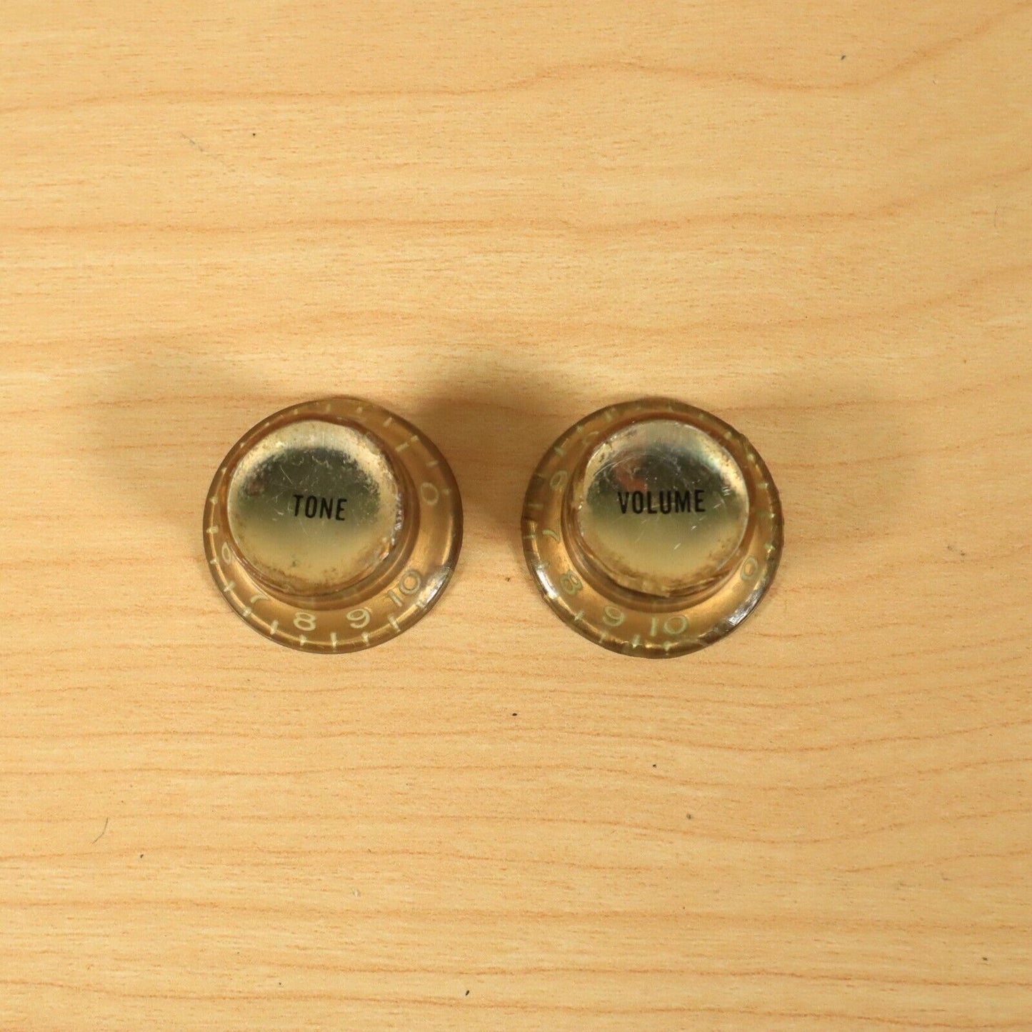 Vintage 1960 Gibson Reflector Knobs 1960 Voume Tone