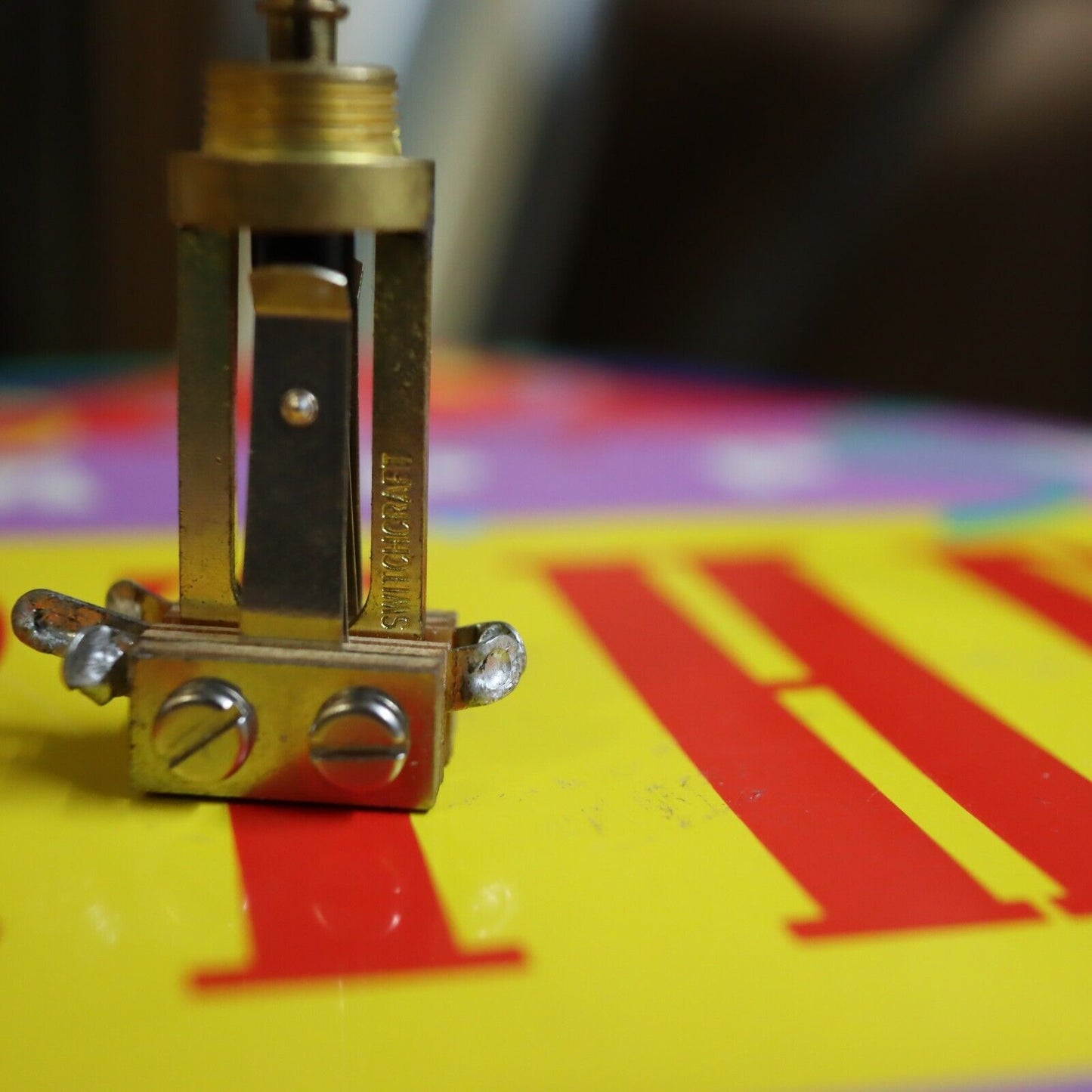 80s Switchcraft 3-way toggle USA Gold Switch Gibson Les Paul ES-335 Custom