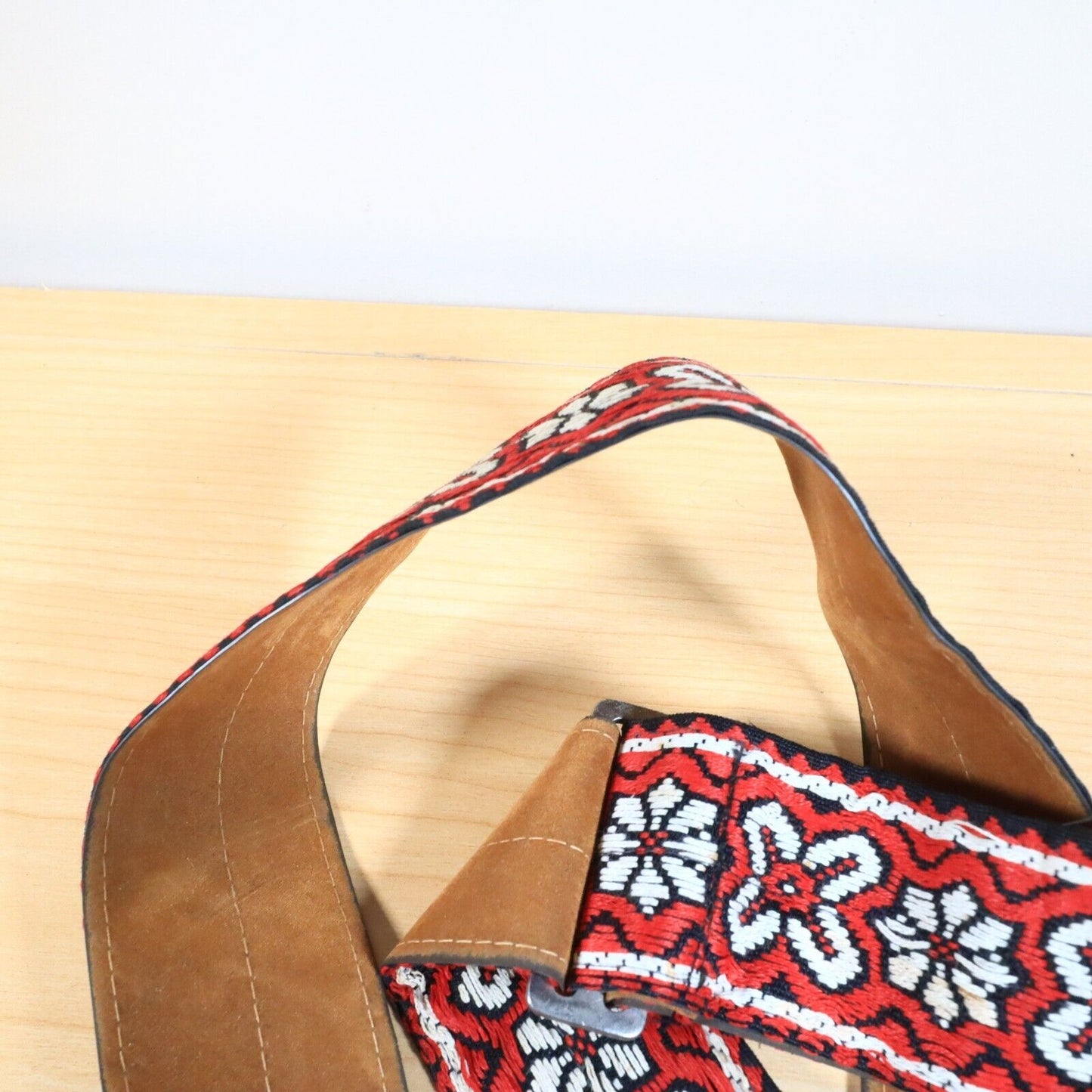 Vtg Kent Hippie Hootenanny Woven Guitar Strap Made in Japan