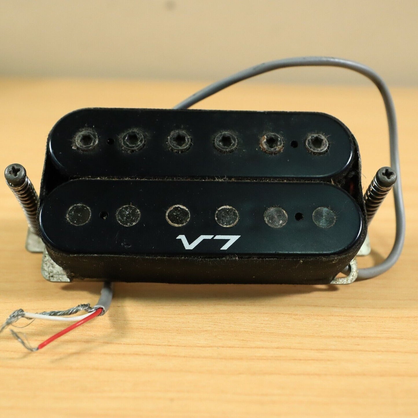 1990's Japan Ibanez RG Series V7 Black Neck Humbucker Guitar Pickup 4.68ohms