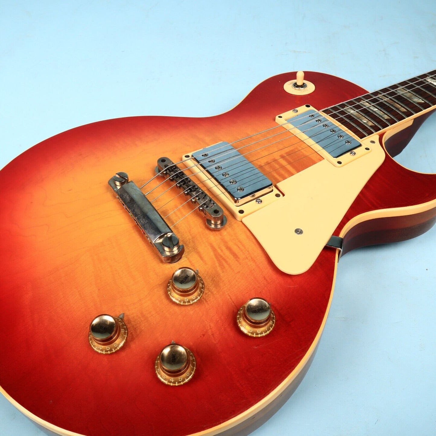 1973 Gibson Les Paul Vintage Standard Conversion Pancake Deluxe Electric Guitar