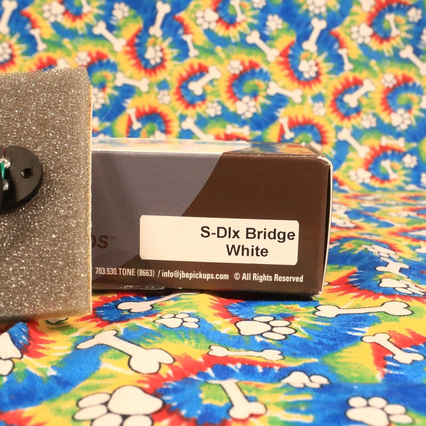 JBE Pickups Joe Barden S-Dlx Deluxe Bridge Pickup White
