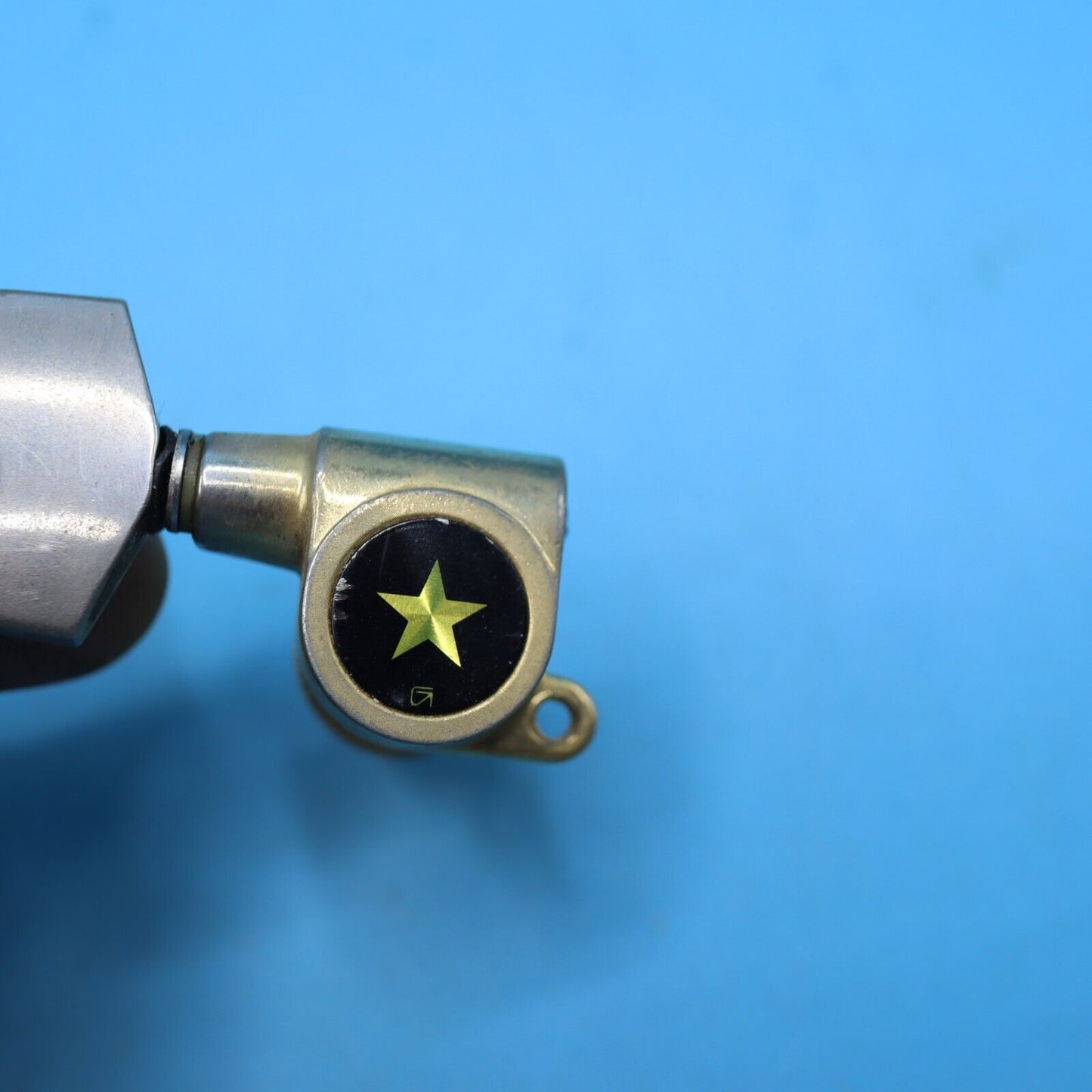 (1) Treble Side 70’s Ibanez Japan Gotoh Tuner Tuning Machine Key Star Back Gold