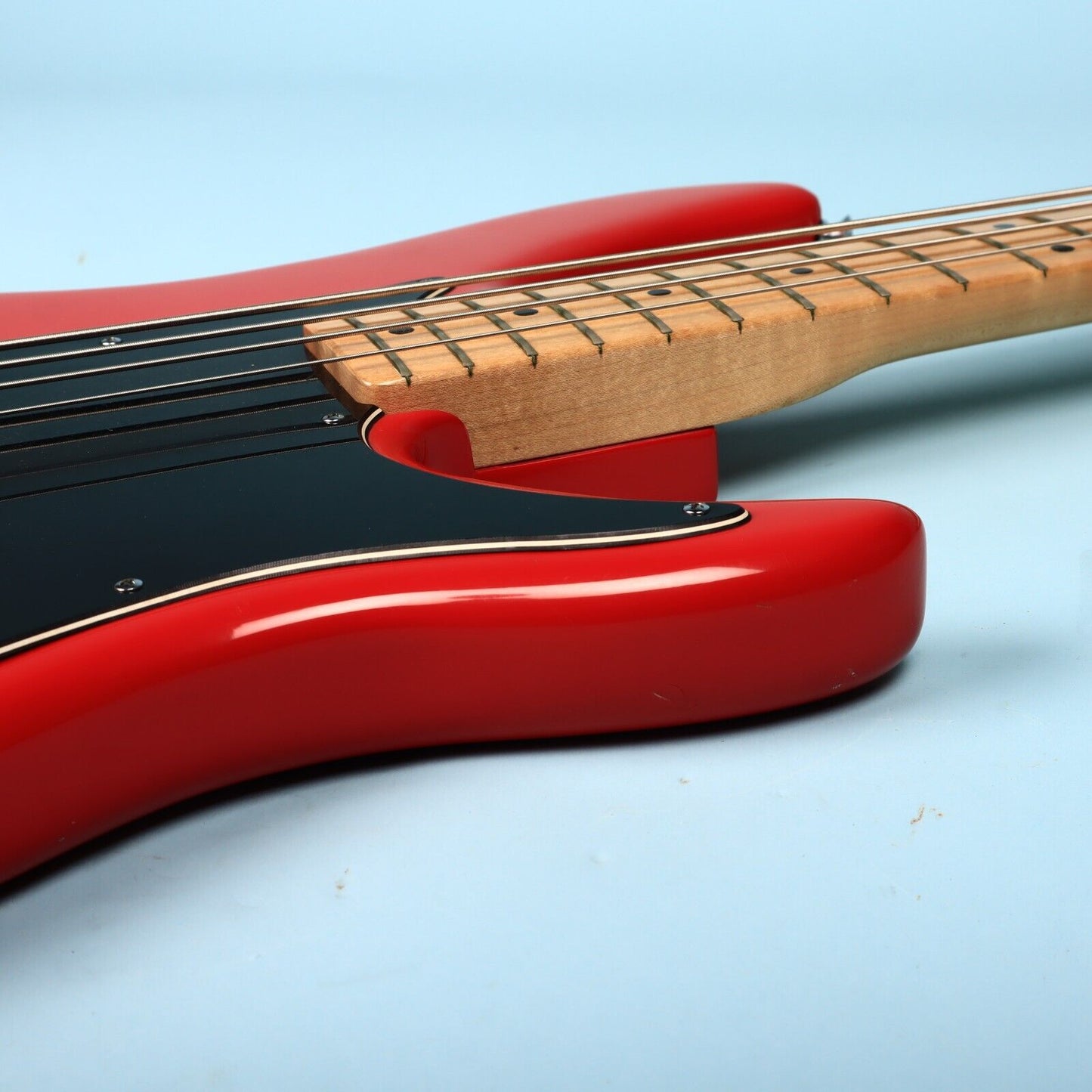 1987 Peavey Patriot Electric Bass Red Guitar USA American