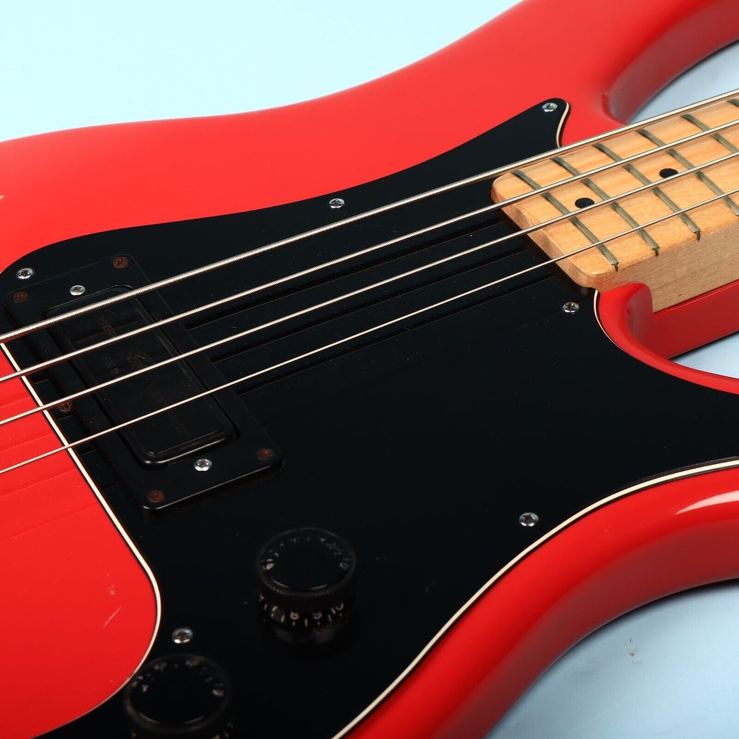 1987 Peavey Patriot Electric Bass Red Guitar USA American