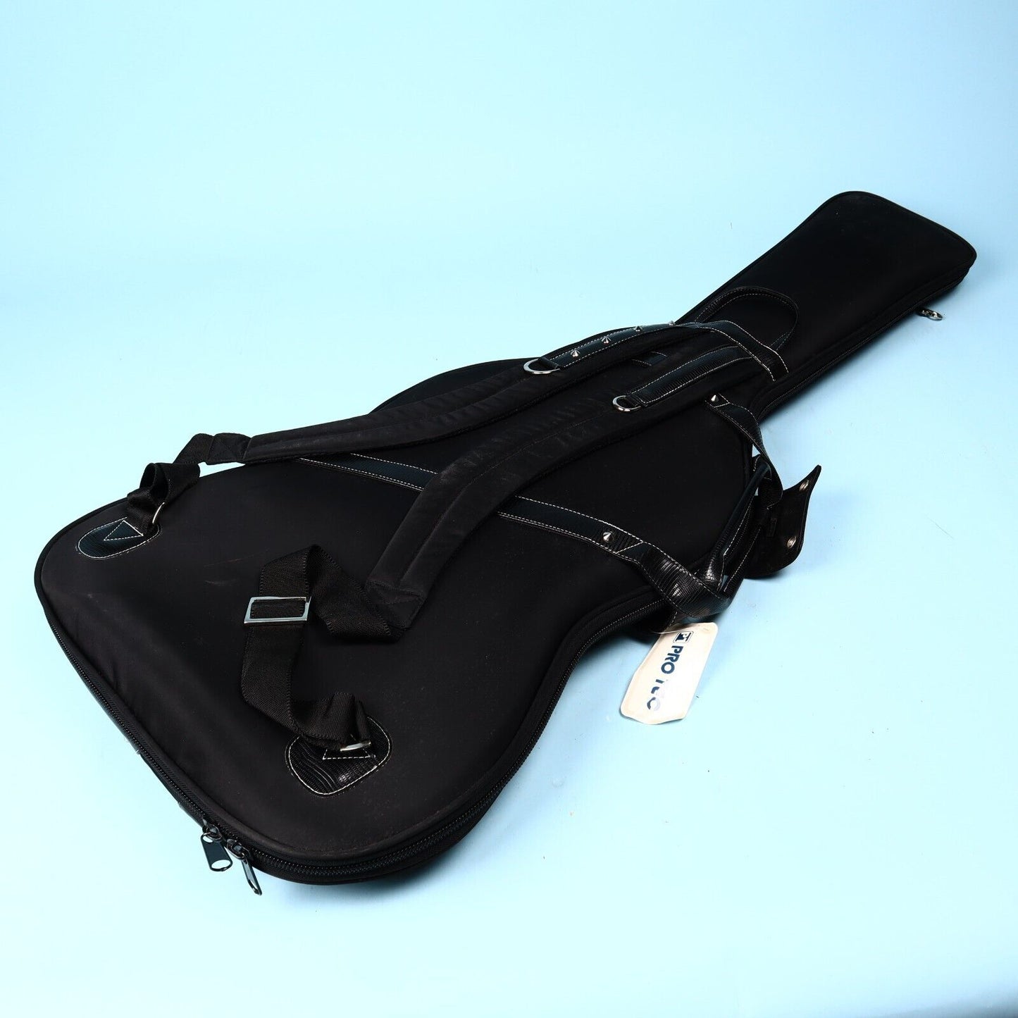Pro-Tec Chained Gothic Goth Black Electric Guitar Padded Gig Bag Scissorhands