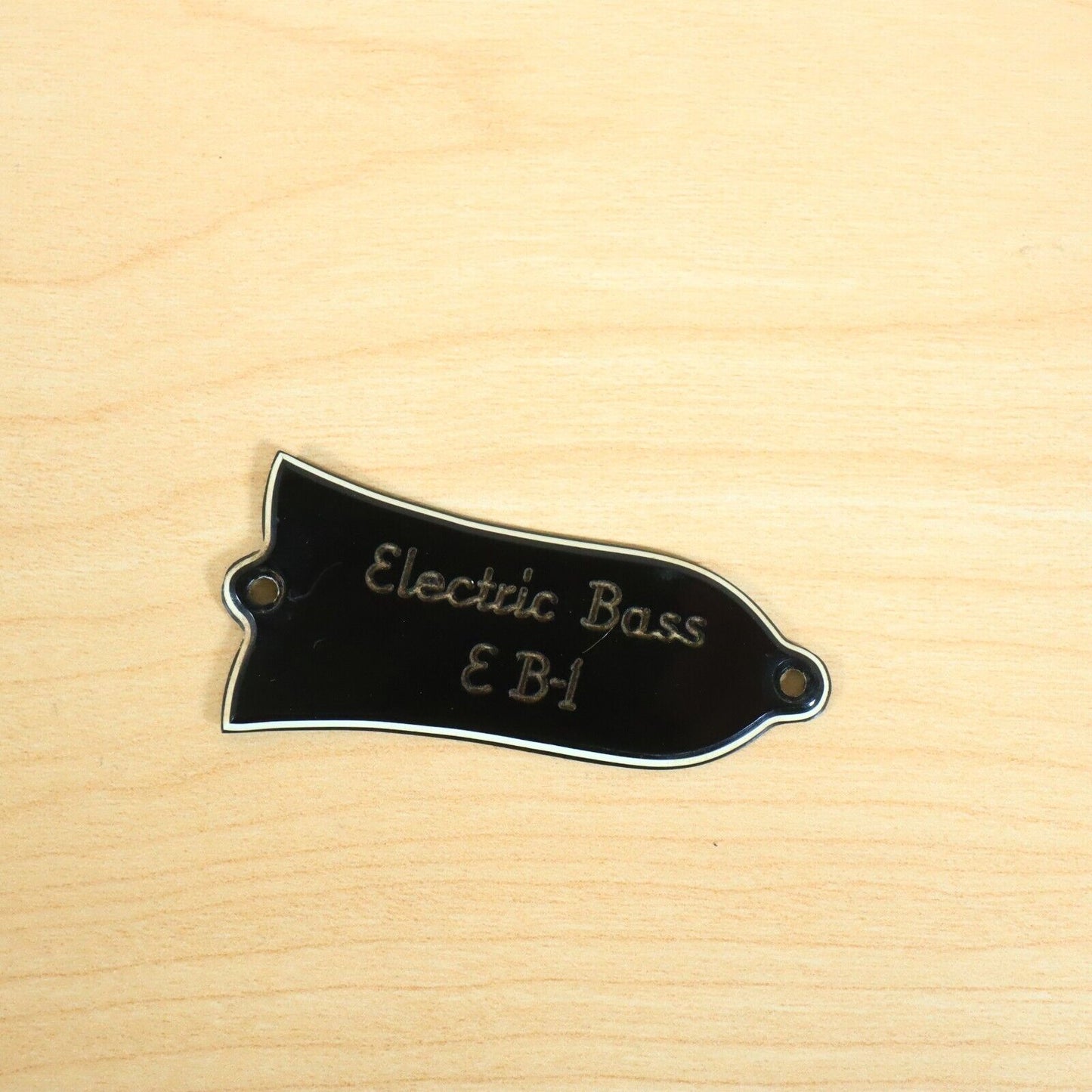Vintage 1968-70 Gibson Bass Guitar EB-1 Truss Rod Cover