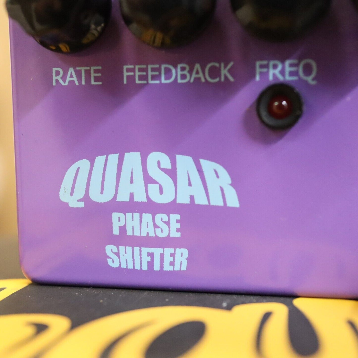 2008 V1 SubDecay Quasar Phase Shifter Guitar Purple USA Made Pedal Hand Signed