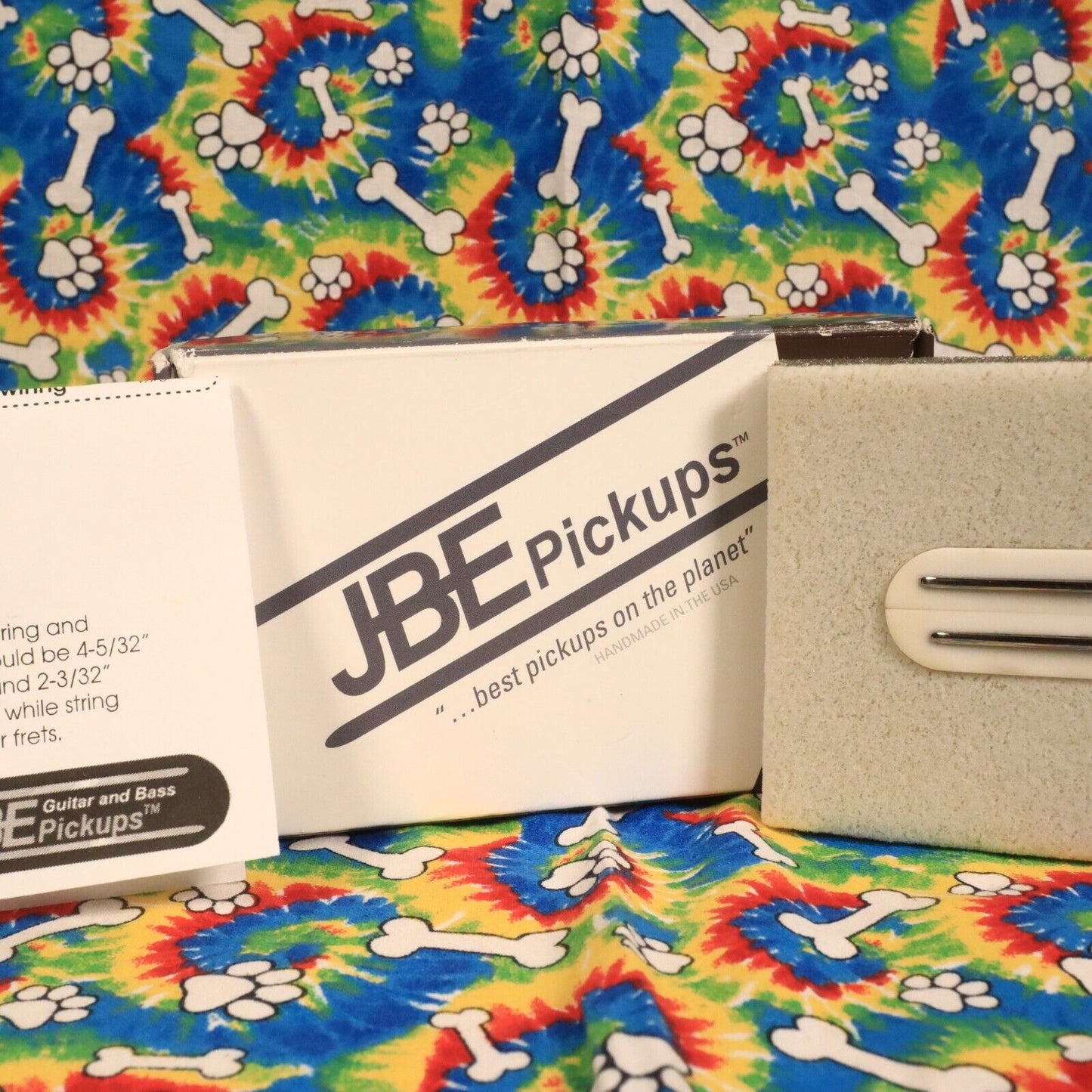 JBE Pickups Joe Barden S-Dlx Deluxe Bridge Pickup White