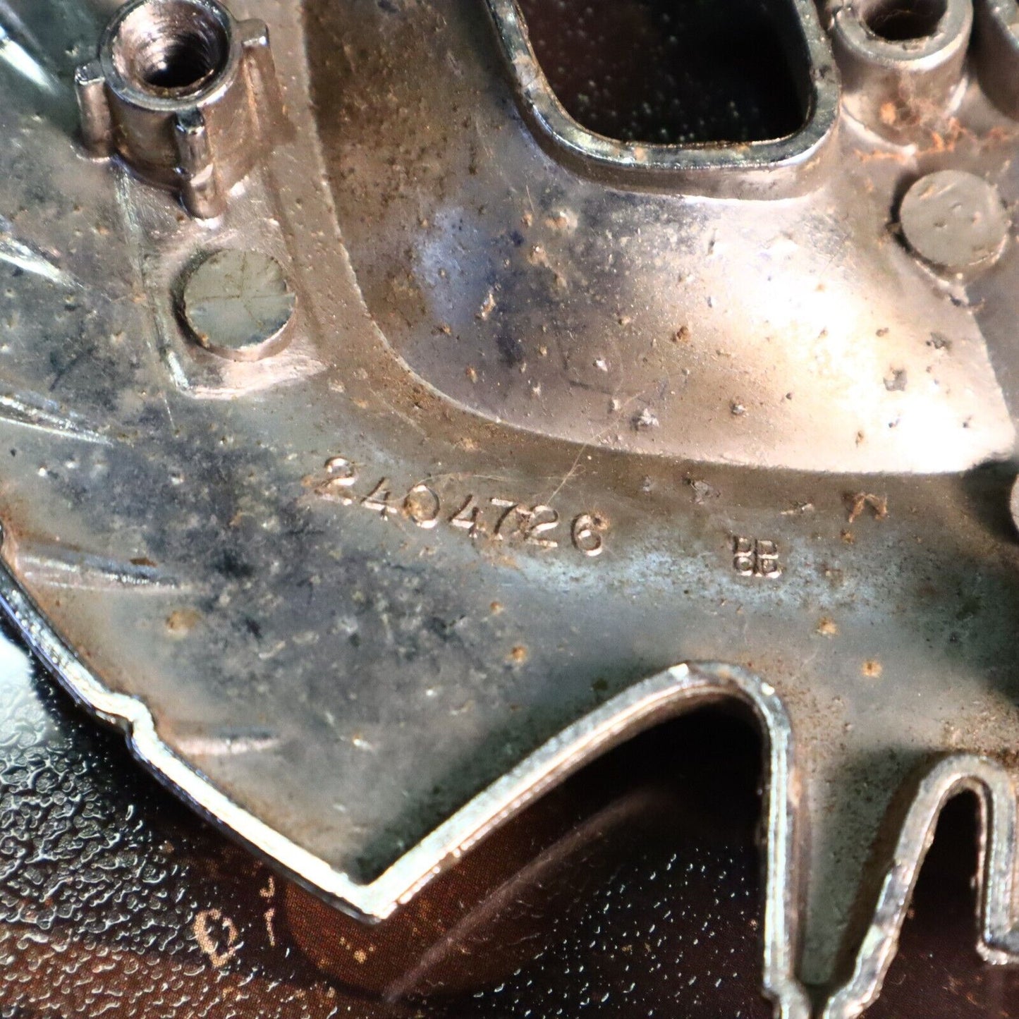 Vintage Chrysler Imperial Eagle Fuel Door Emblem #2404720