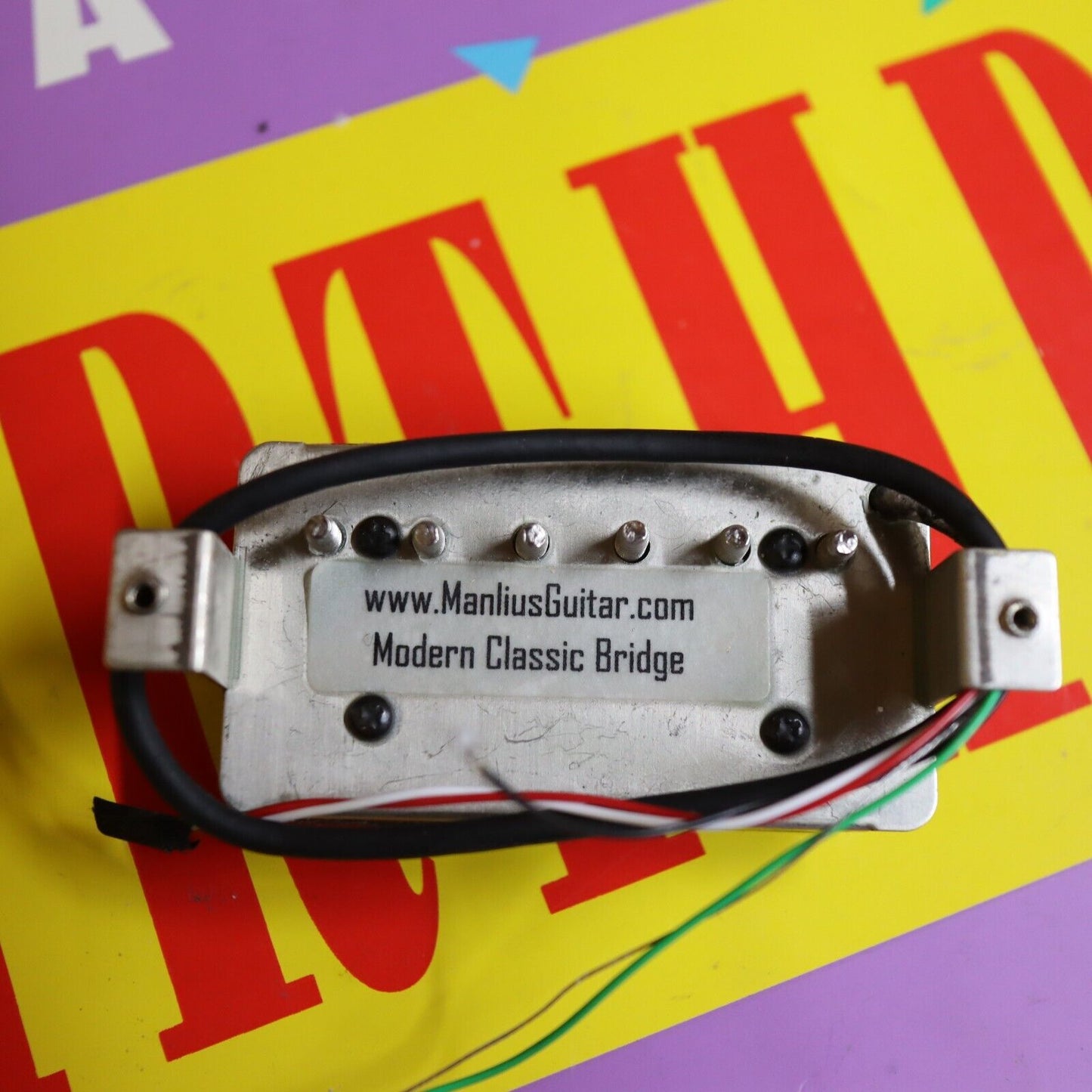 Manlius Humbucker Pickup Modern Classic Zebra Bridge Syracuse New York