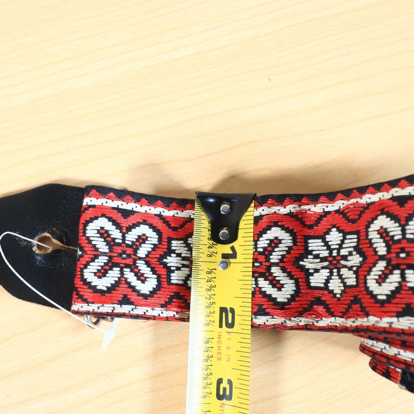 Vtg Kent Hippie Hootenanny Woven Guitar Strap Made in Japan