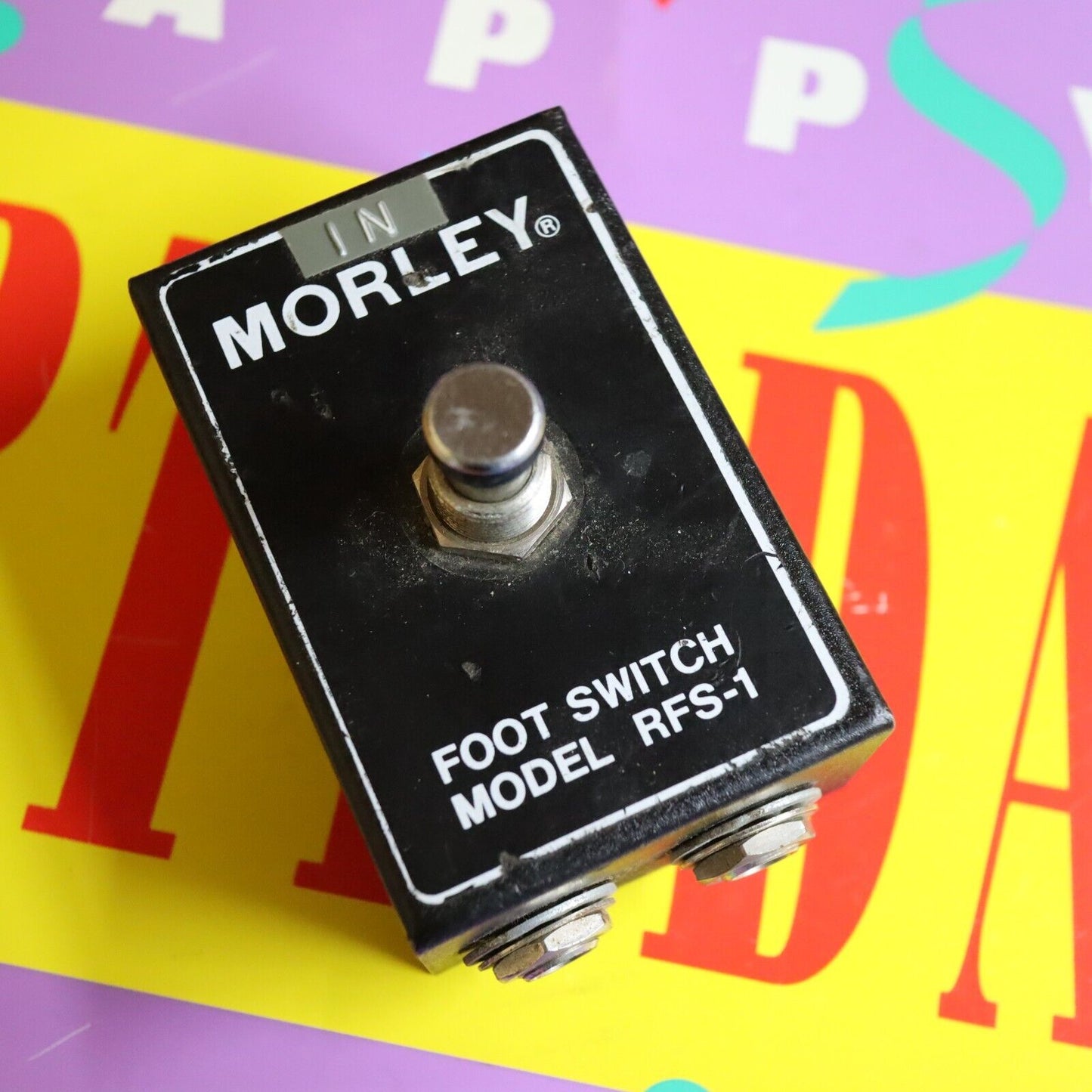 Morley RFS-1 Foot Switch Pedal - Single Switch