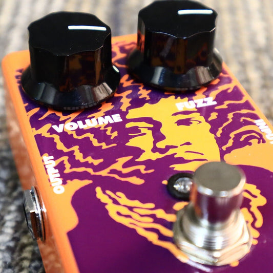 Fuzz Face by Jim Dunlop Jimi Hendrix 70th Anniversary Pedal JHM1