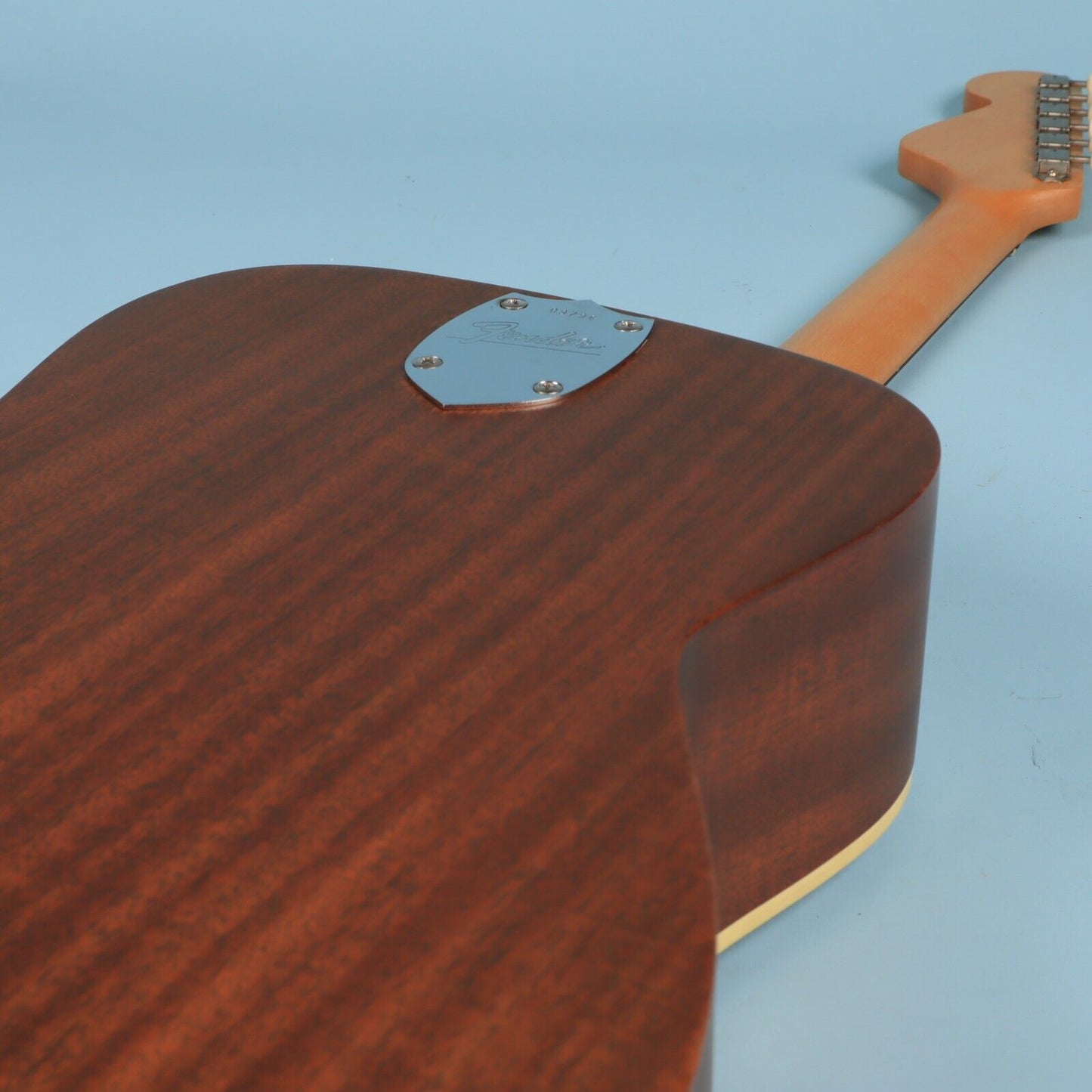 1960s Vintage Fender Newporter Acoustic Guitar Mahogany w/ Case Excellent Con.