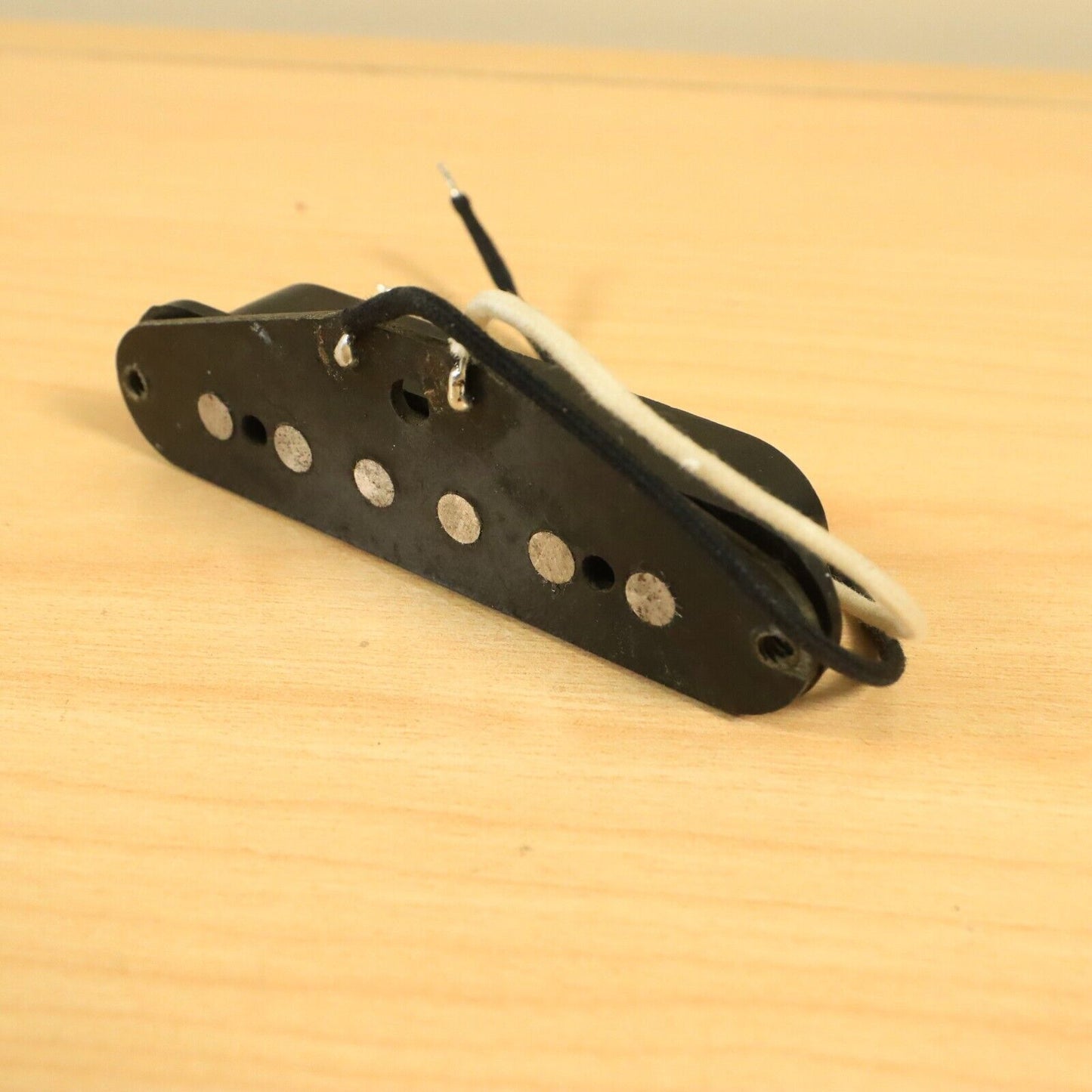 Unknown Cloth Wire Single Coil Pickup Neck Black 6.17ohms
