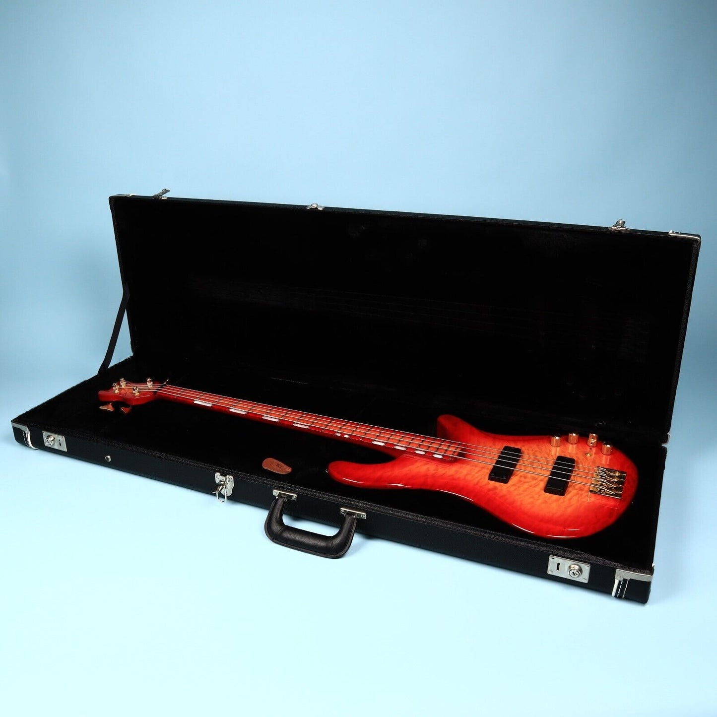 Brubaker 2002 NBS Xtreme 4 Electric Guitar String Bass USA Orangeburst