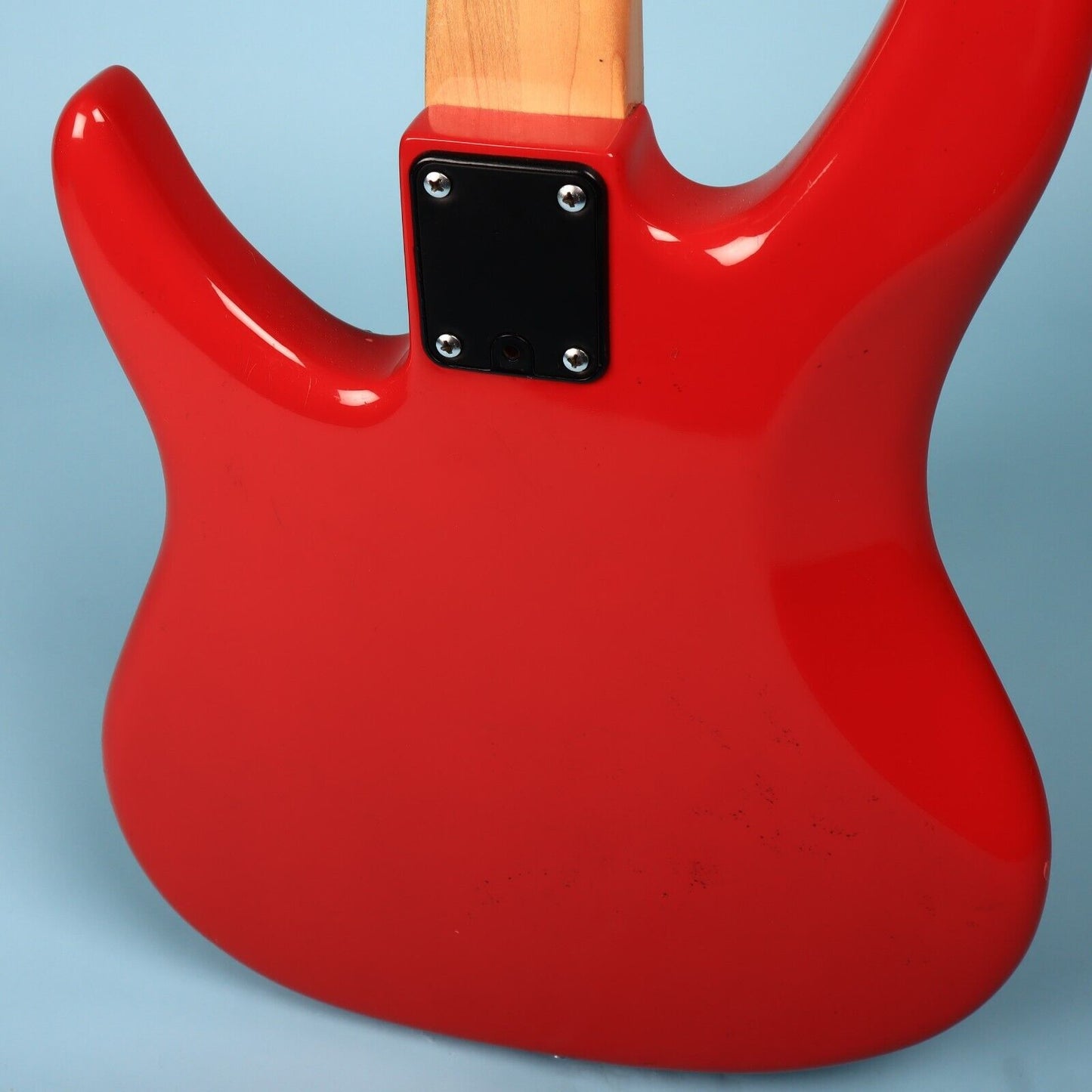 1987 Peavey Patriot Electric Bass Red Guitar USA American