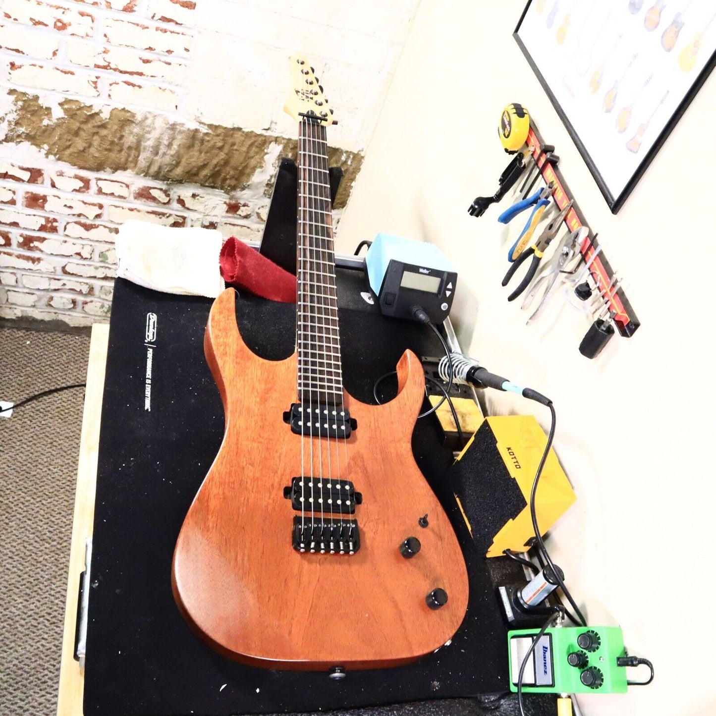 Strictly 7 Guitars Cobra 6 String JS6 Domestic S6G Natural Electric Guitar