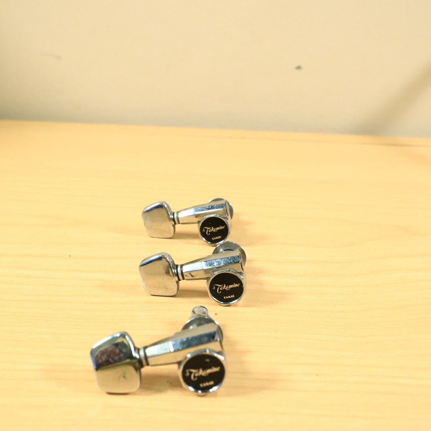 (1) Takamine Kaman Octagon Machine Head Tuning Tuner Peg Treble Side Gotoh Japan