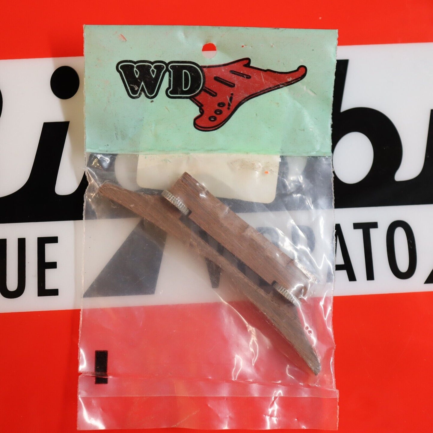 WD Mandolin Bridge Saddle Rosewood Chrome