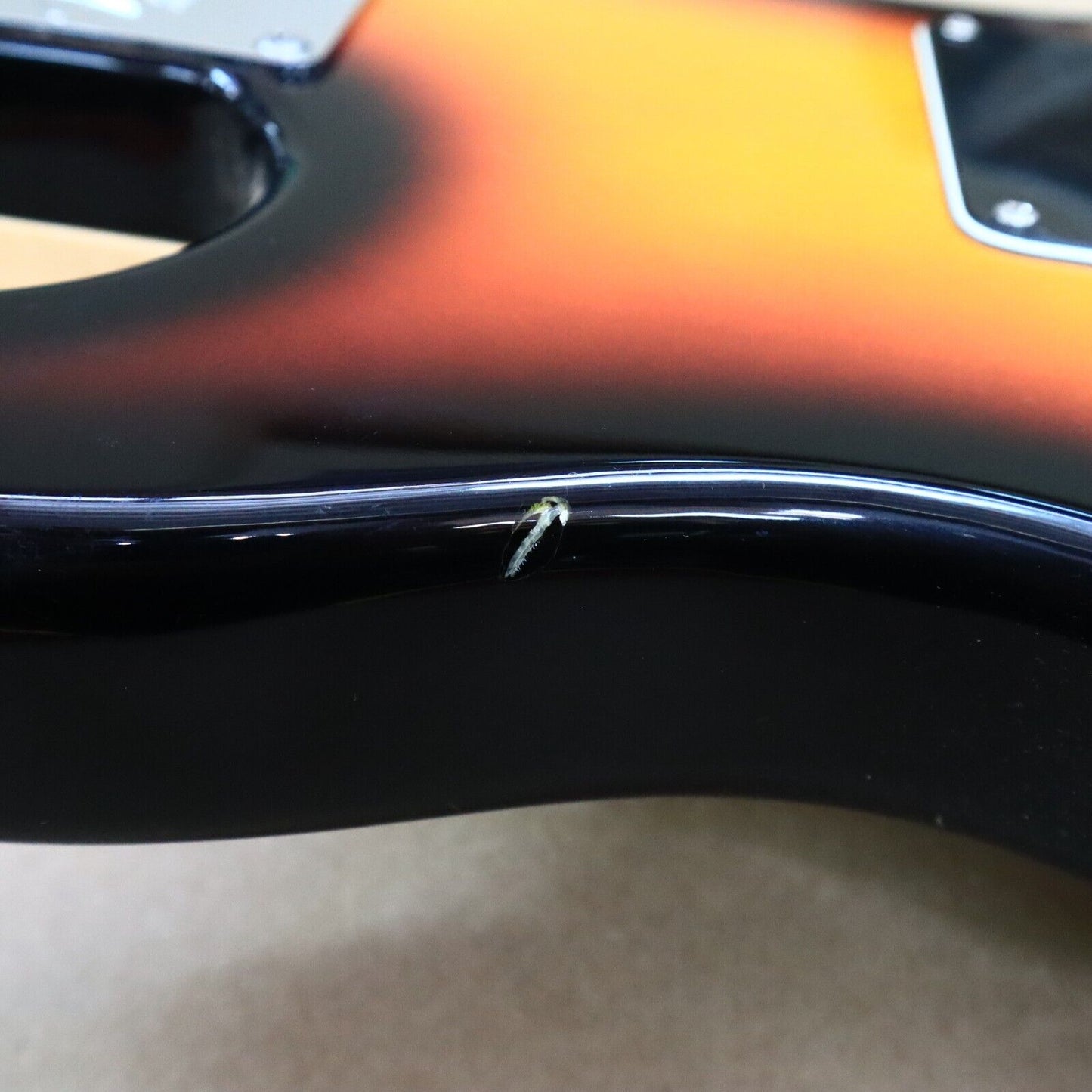 2004 Fender Stratocaster Standard Sunburst Mexico MIM Electric Guitar