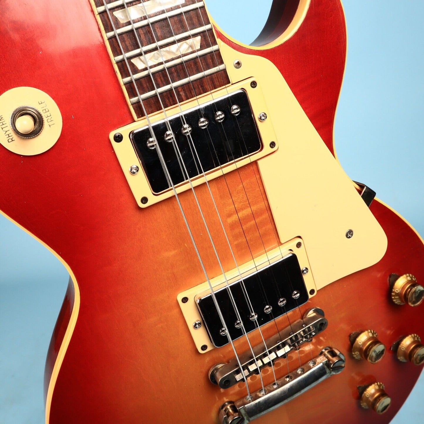 1973 Gibson Les Paul Vintage Standard Conversion Pancake Deluxe Electric Guitar
