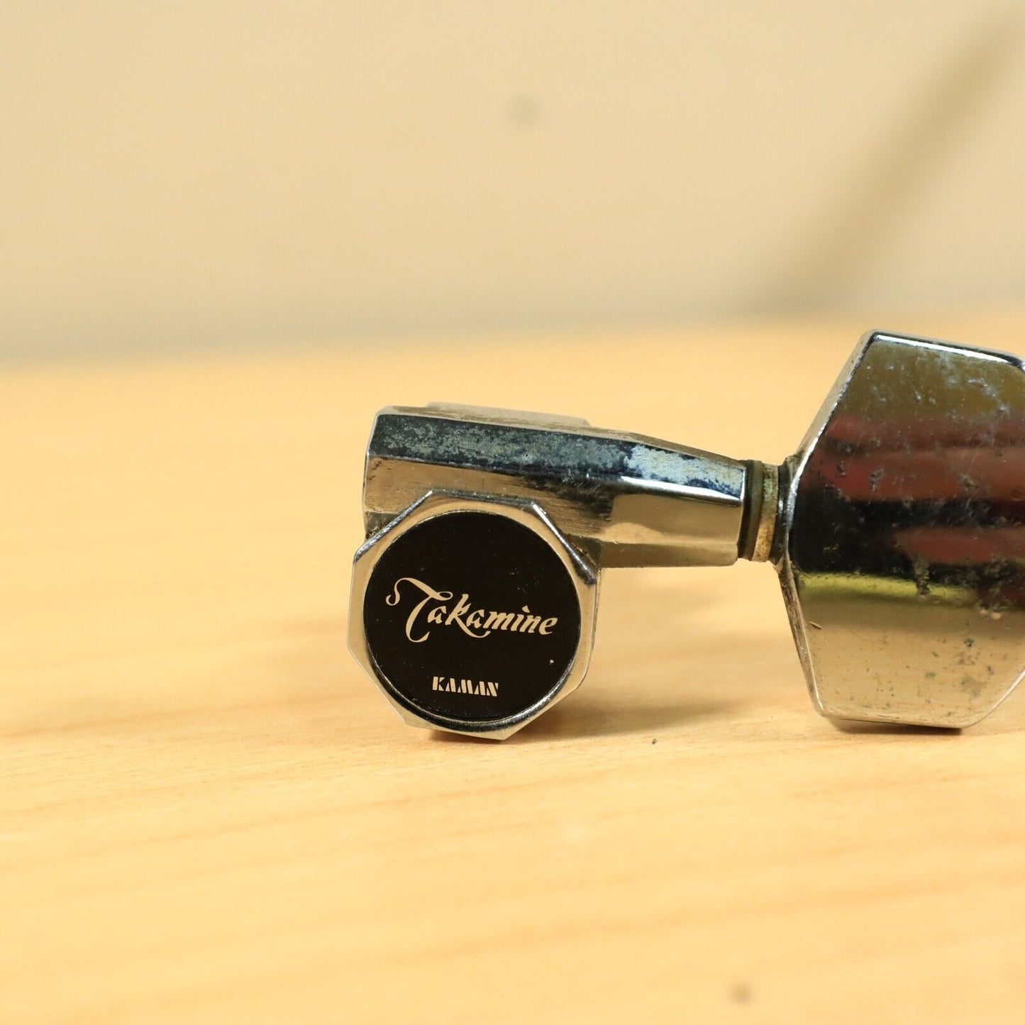 (1) Takamine Kaman Octagon Machine Head Tuning Tuner Peg Bass Side Gotoh Japan