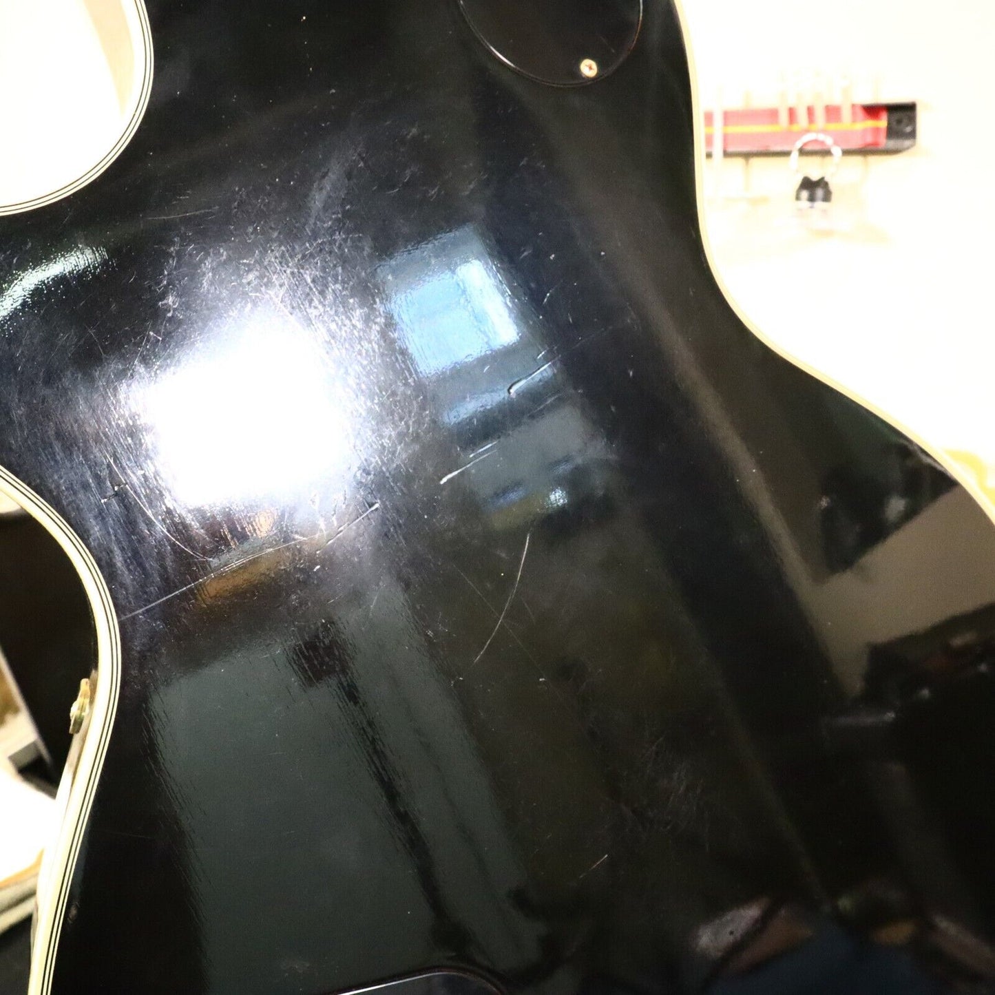 2007 Gibson Les Paul Custom Black Beauty 3 Humbucker Electric Guitar