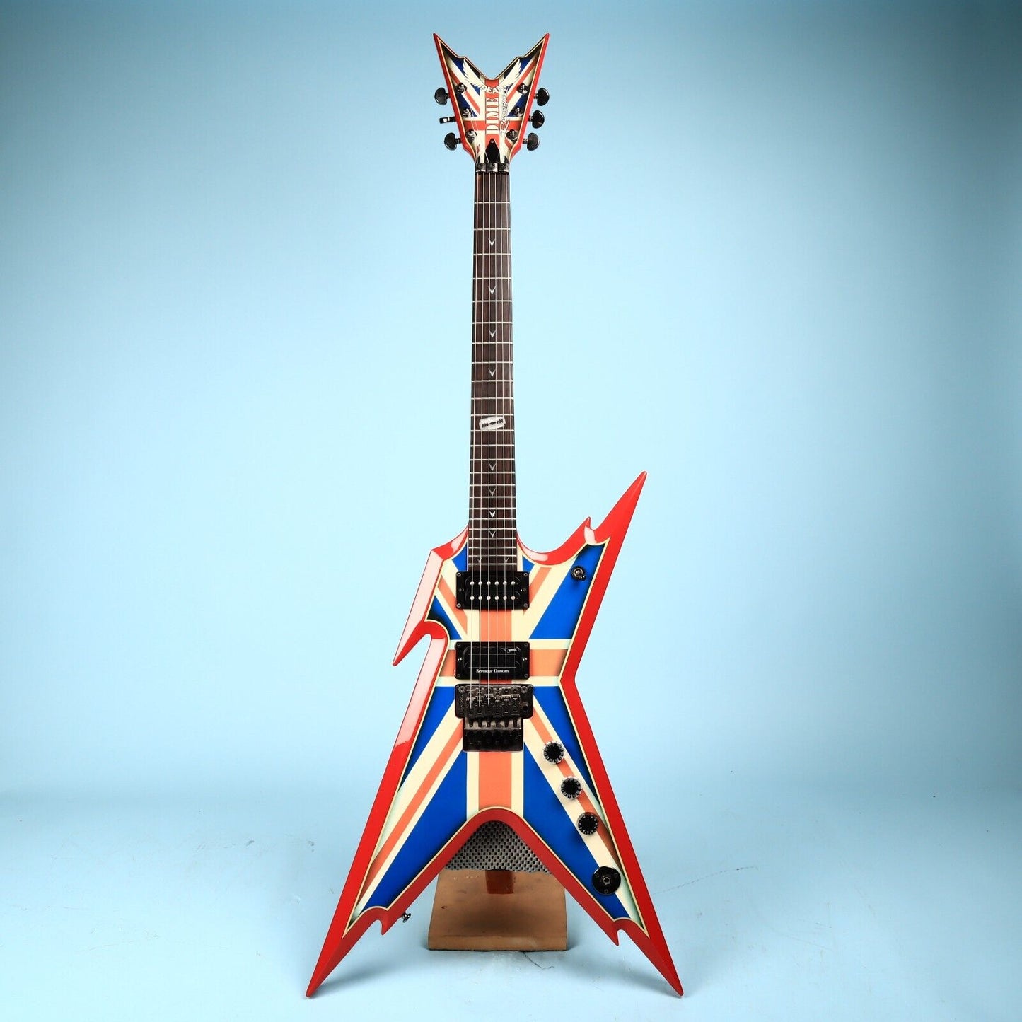 Dean Dime Dimebag Darrell Razorback 255 Union Jack England UK Electric Guitar