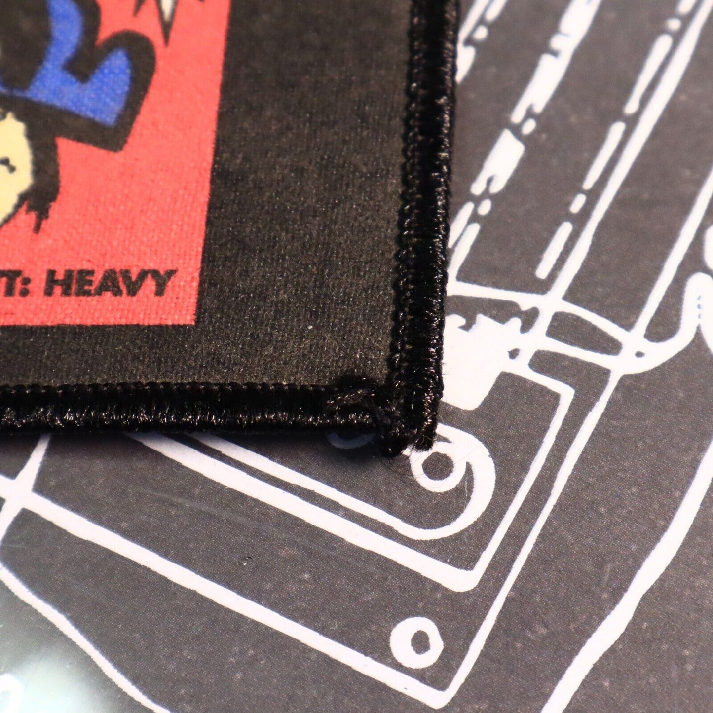 Metallica Cap'ns of Crunch Iron-On Patch Vintage