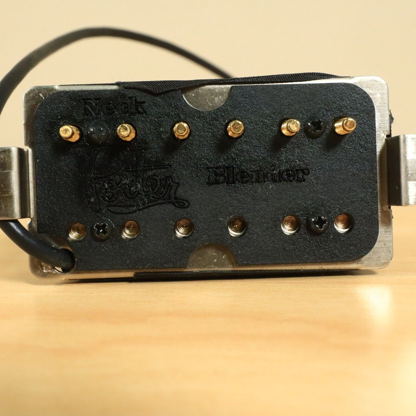 Porter Blender Guitar Humbucker Neck Black Gold