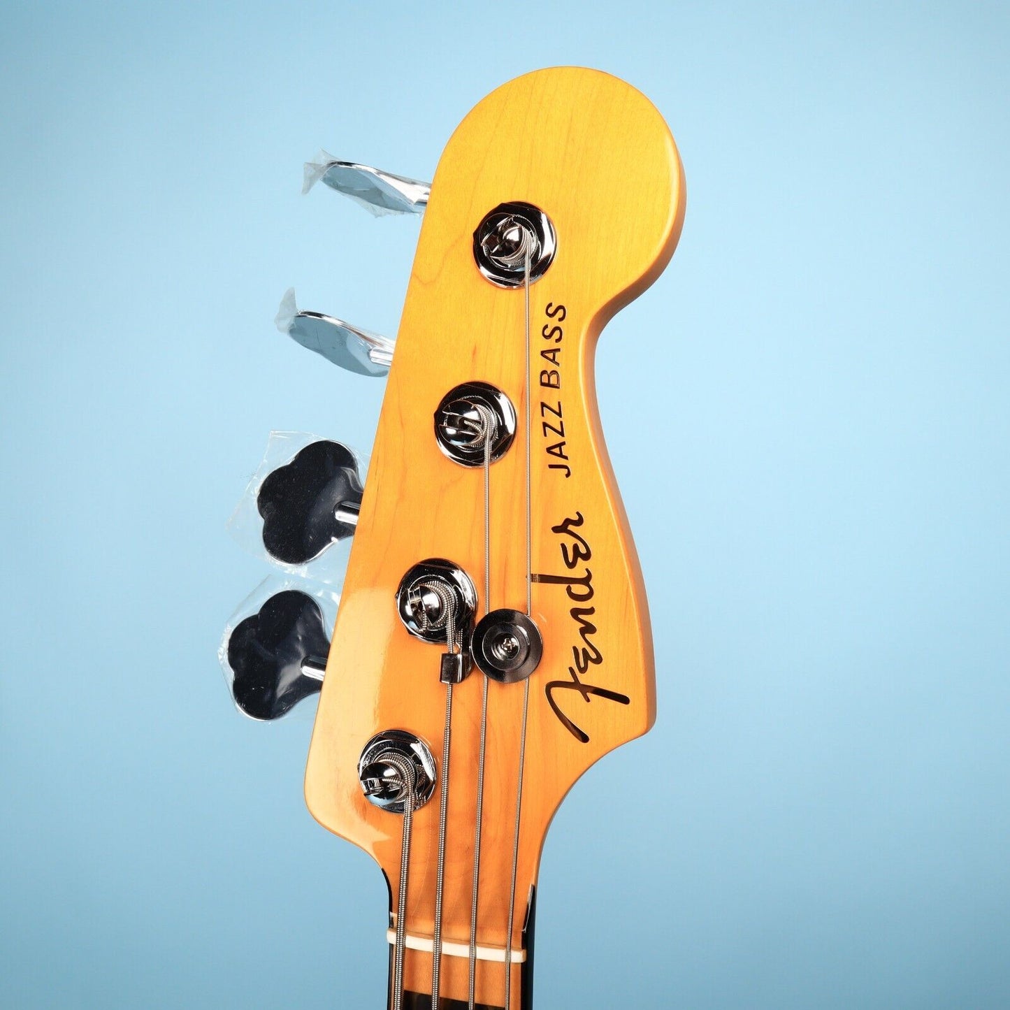 Fender American Ultra Jazz Bass with Maple Fretboard - Cobra Blue