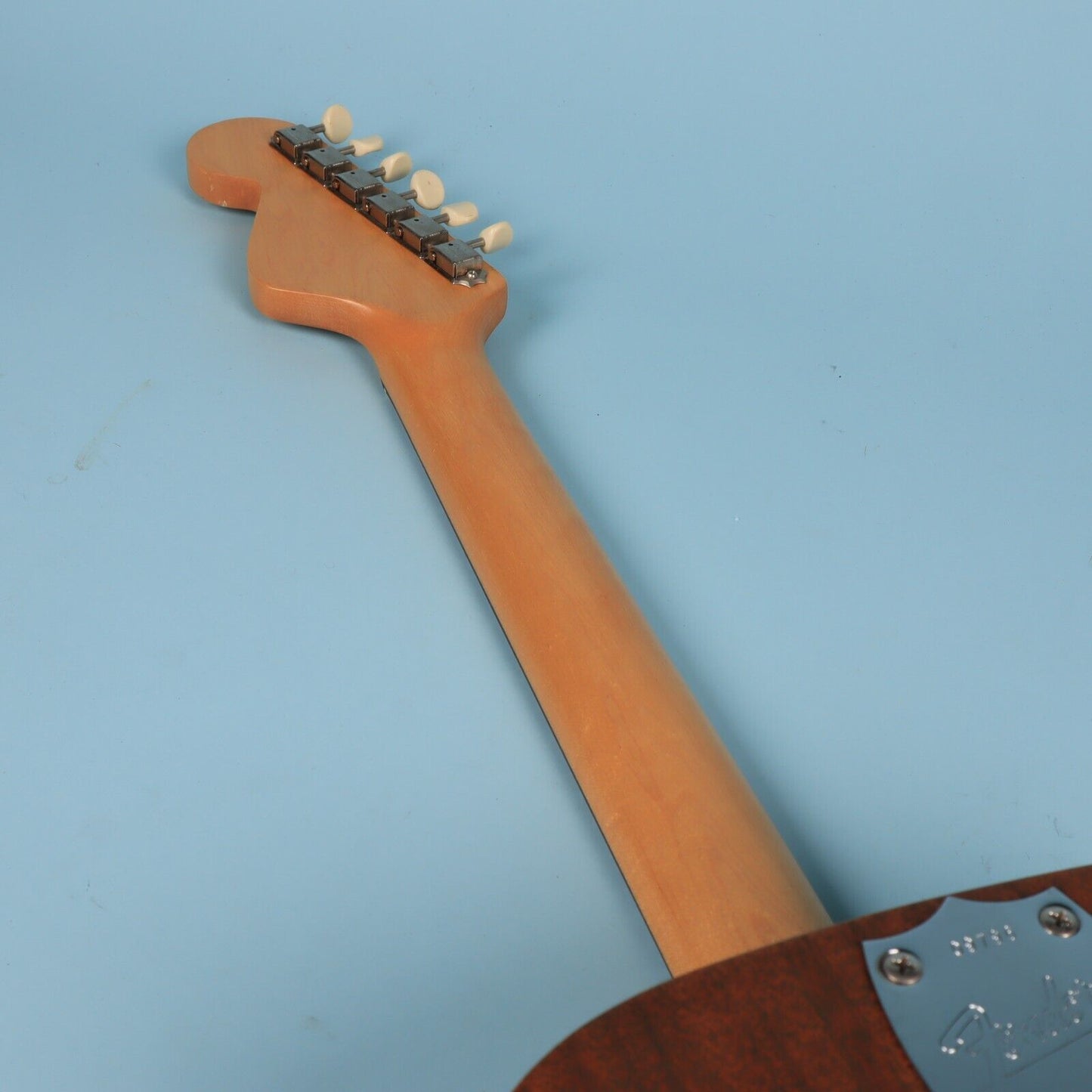 1960s Vintage Fender Newporter Acoustic Guitar Mahogany w/ Case Excellent Con.