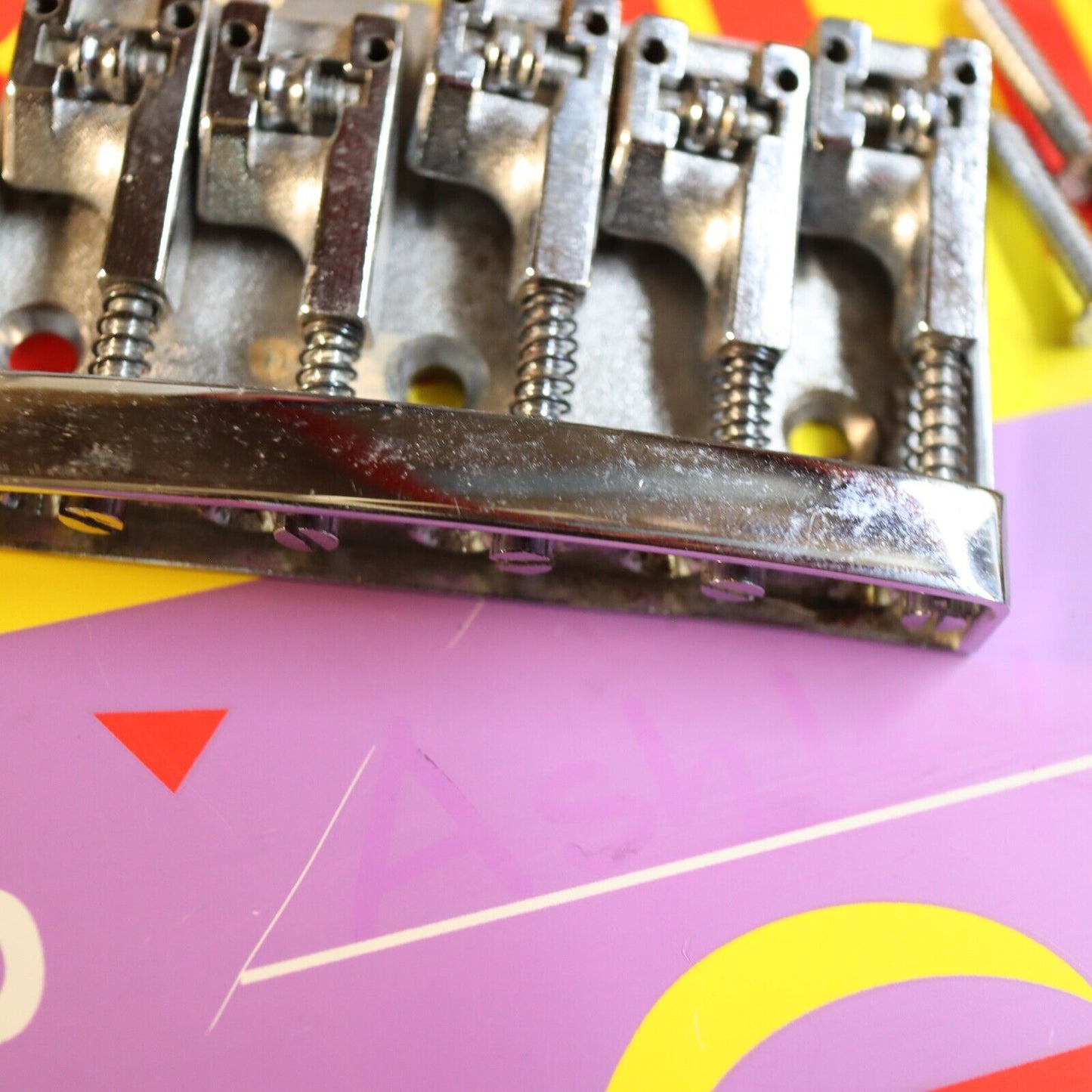 Schaller Bass Bridge Chrome – 3D-5 Model – 5-String