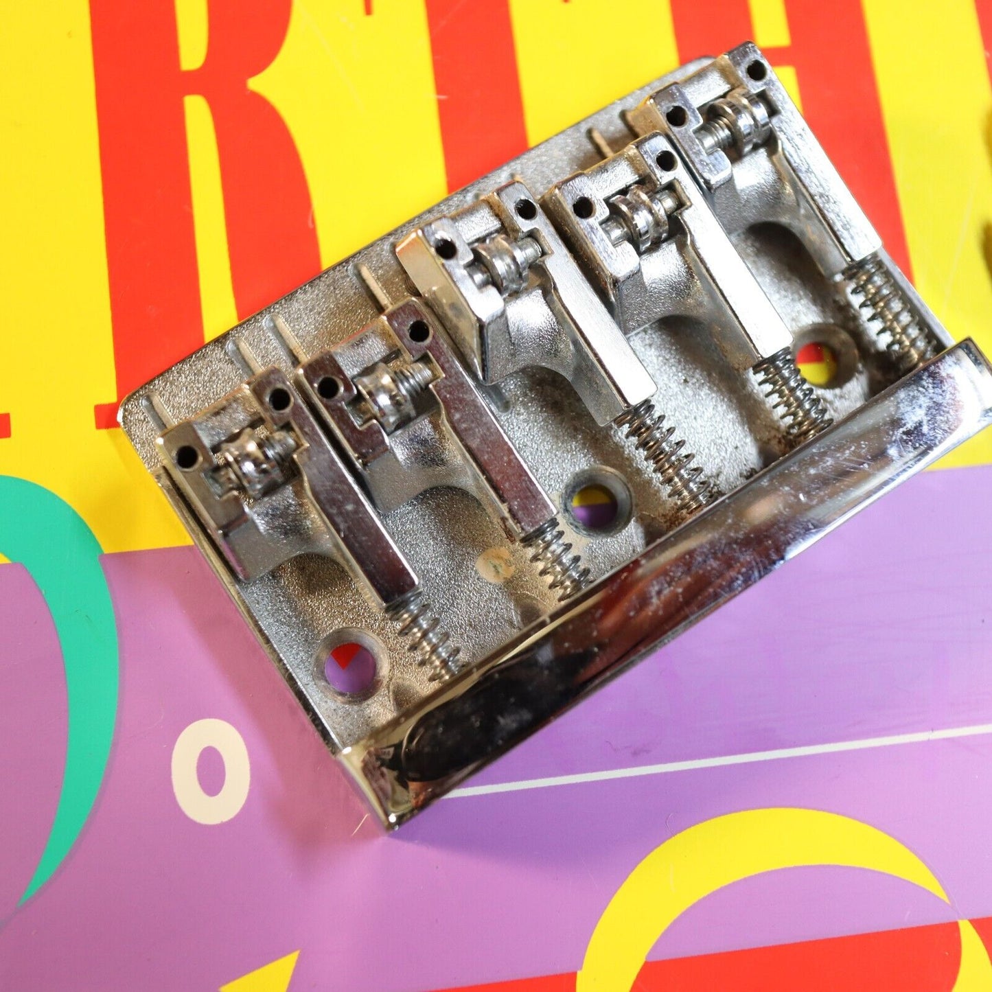 Schaller Bass Bridge Chrome – 3D-5 Model – 5-String