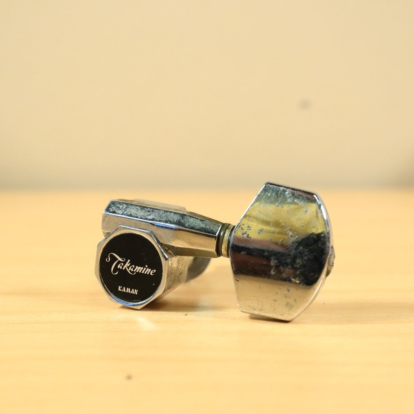 (1) Takamine Kaman Octagon Machine Head Tuning Tuner Peg Bass Side Gotoh Japan