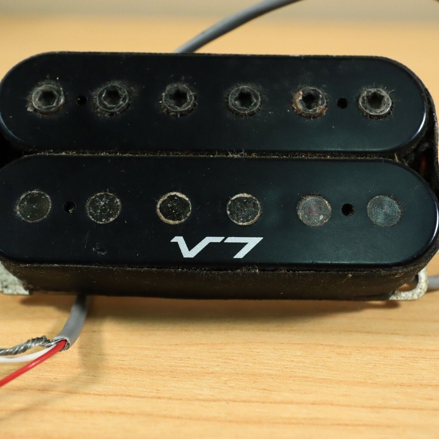 1990's Japan Ibanez RG Series V7 Black Neck Humbucker Guitar Pickup 4.68ohms