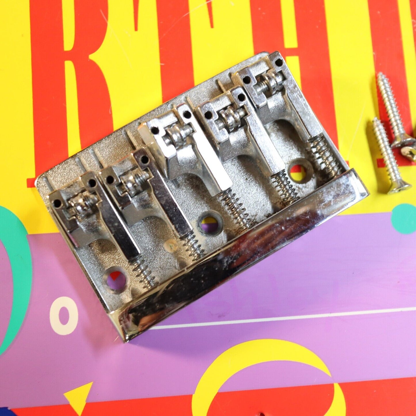 Schaller Bass Bridge Chrome – 3D-5 Model – 5-String