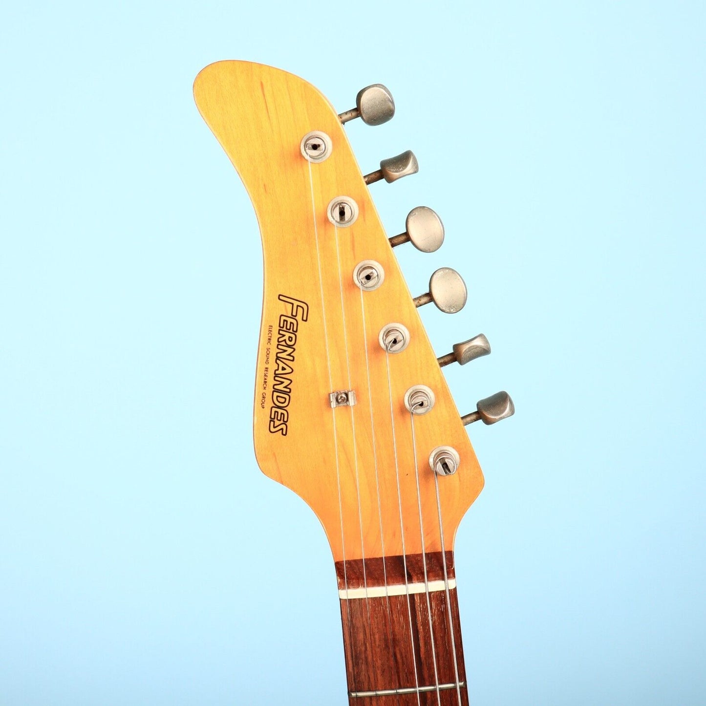 Fernandes MIJ Strat Left Hand Electric Guitar Tobacco Burst