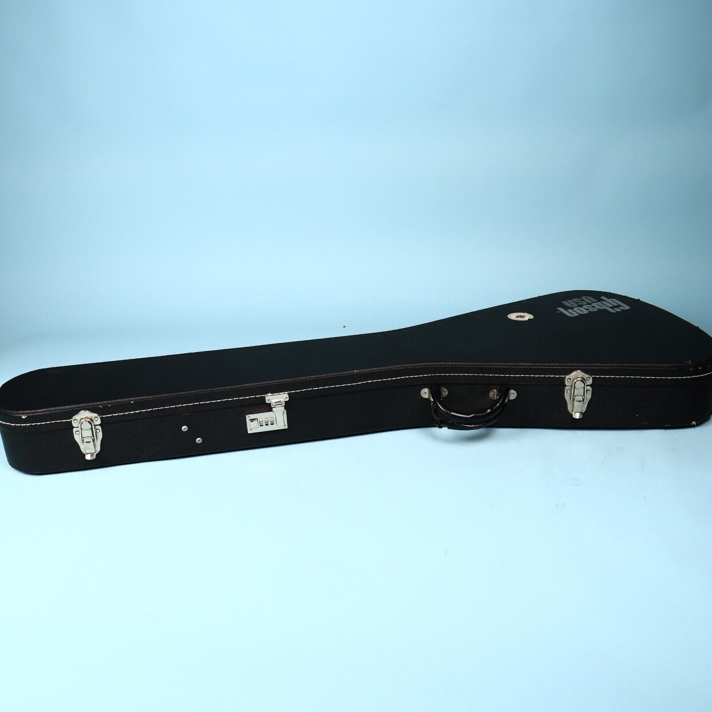 Gibson USA Black Korina Flying V HardShell Guitar Case World Wide Shipping