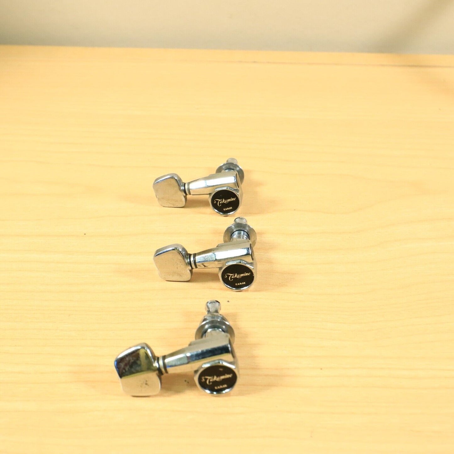 (1) Takamine Kaman Octagon Machine Head Tuning Tuner Peg Treble Side Gotoh Japan