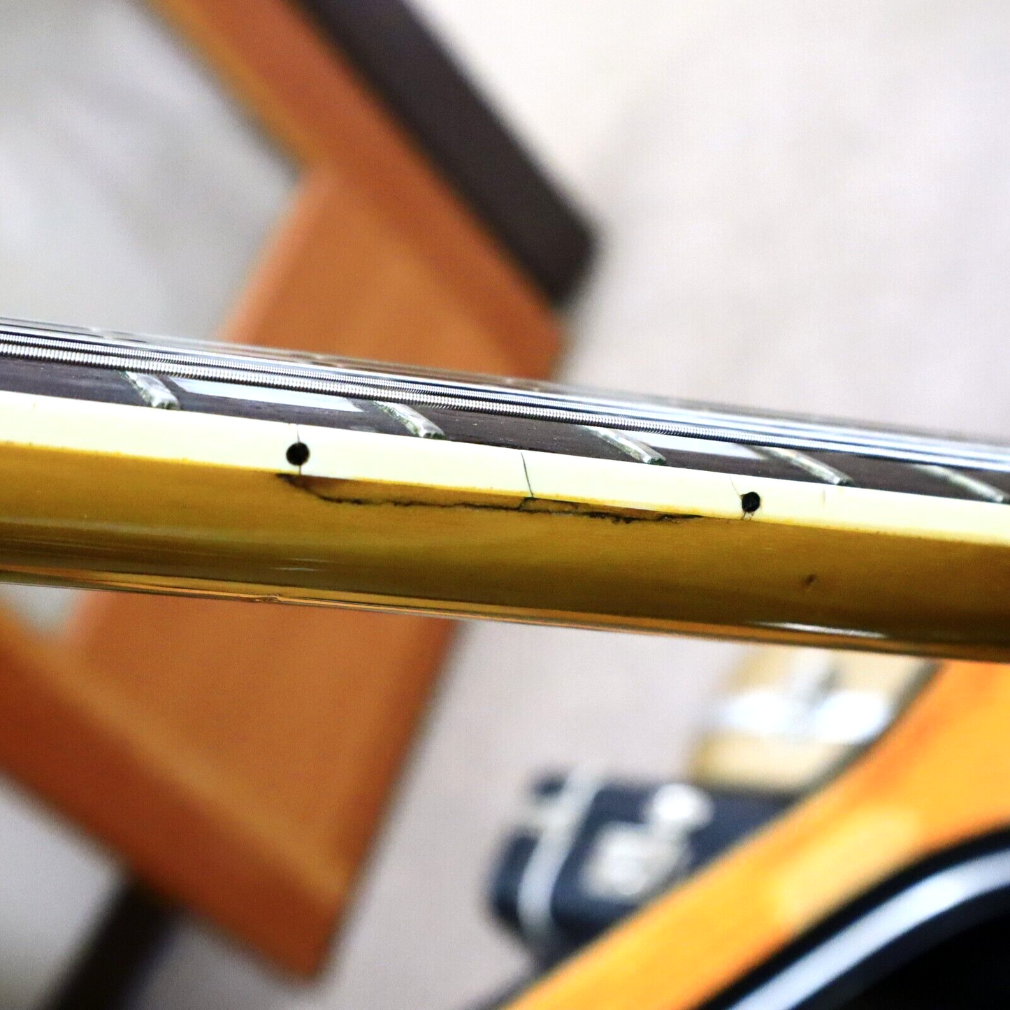 Vintage Penco Les Paul Custom Copy Lawsuit Era 70's Japan Sunburst Gold Hardware