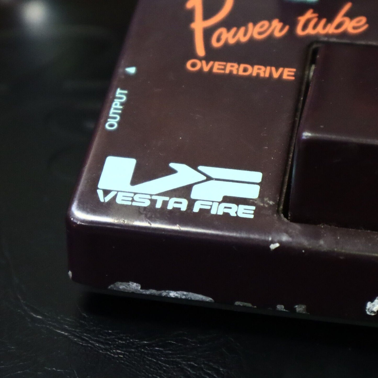 Vintage 1980s Vesta Fire Power Tube Overdrive Guitar Pedal