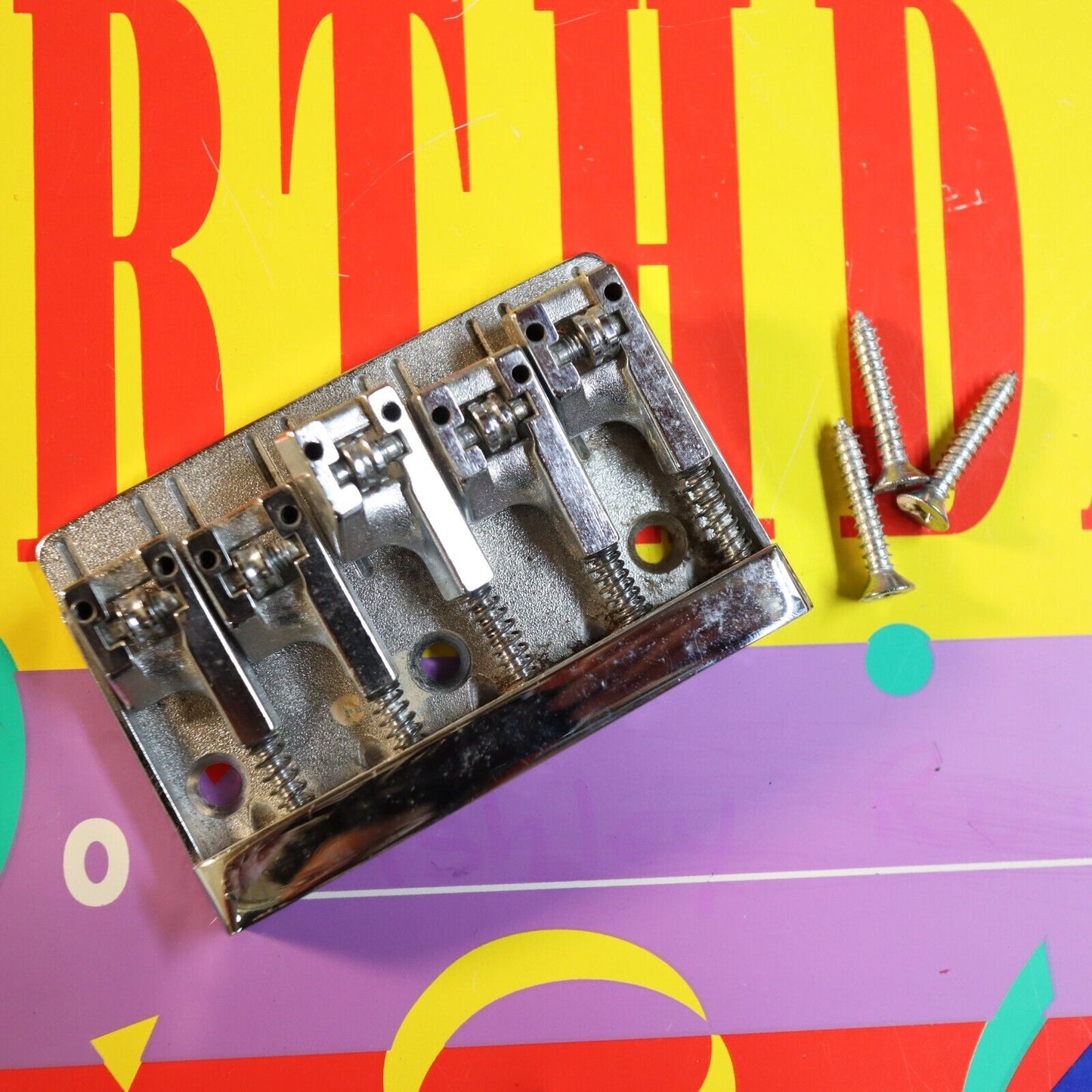 Schaller Bass Bridge Chrome – 3D-5 Model – 5-String