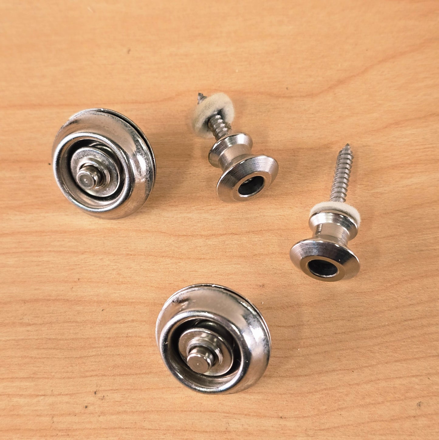 Dunlop Original Straplok Strap Retainer System -Chrome