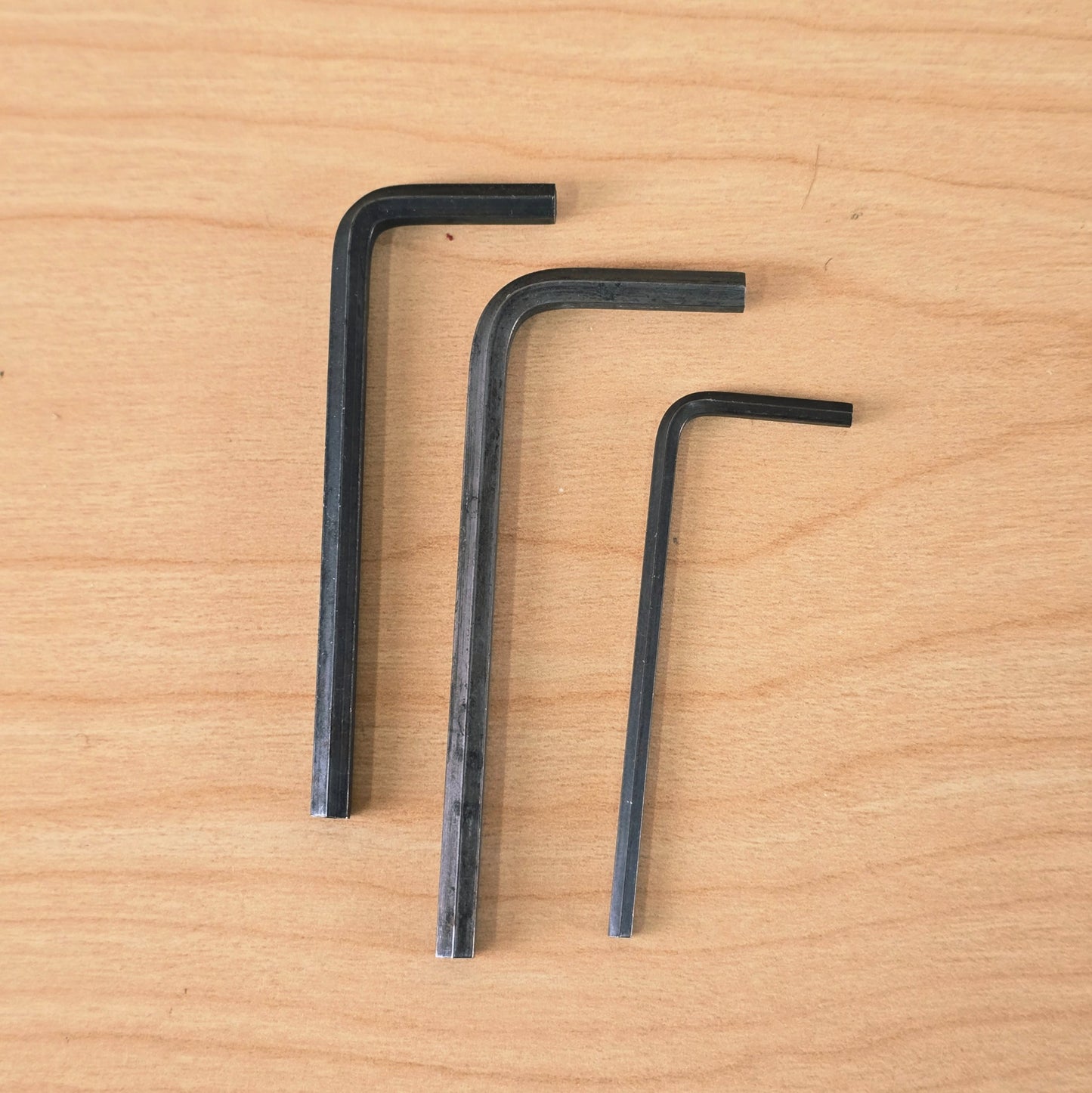 1989 Vintage PRS Set of 3 Guitar Hex Key Allen Wrenches for Bridge and Truss Rod